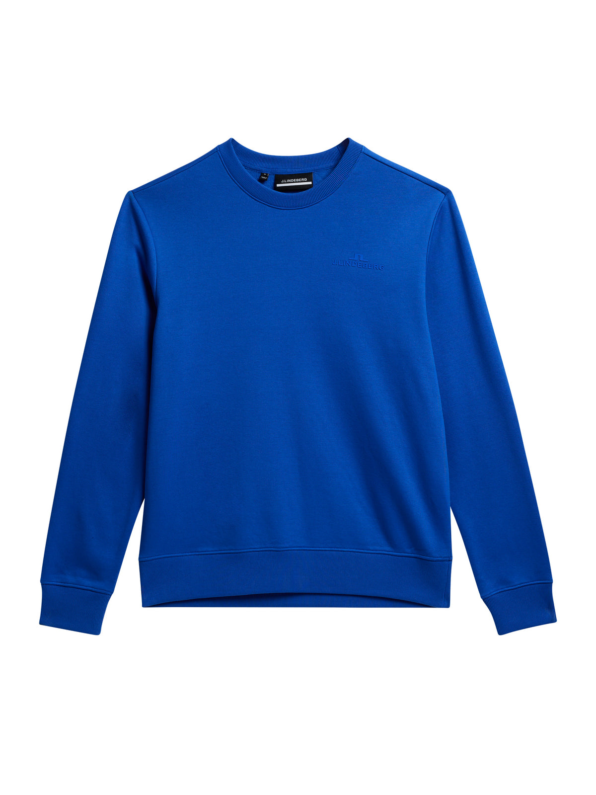 Alpha Crew Neck in Club Blue by J.Lindeberg