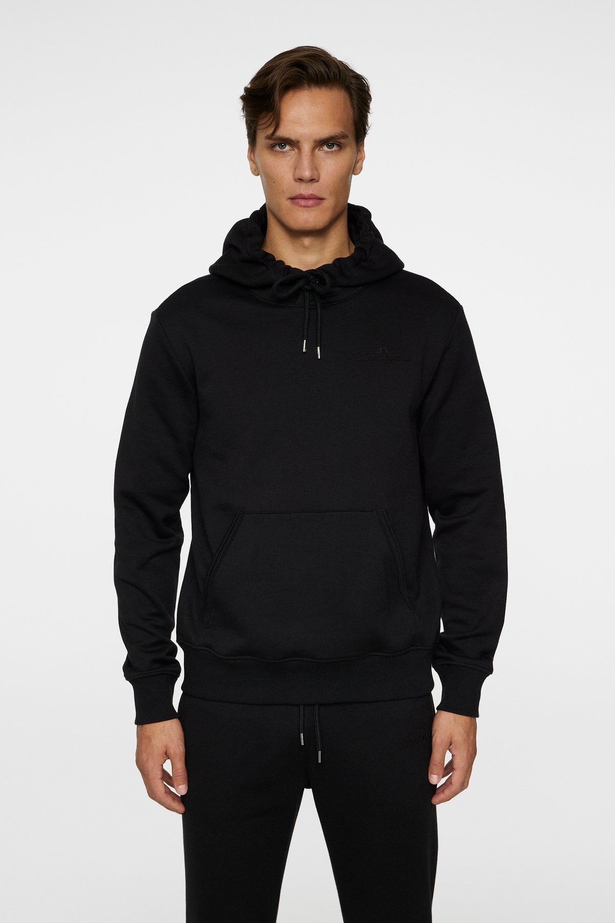 Alpha Hood in Black by J.Lindeberg