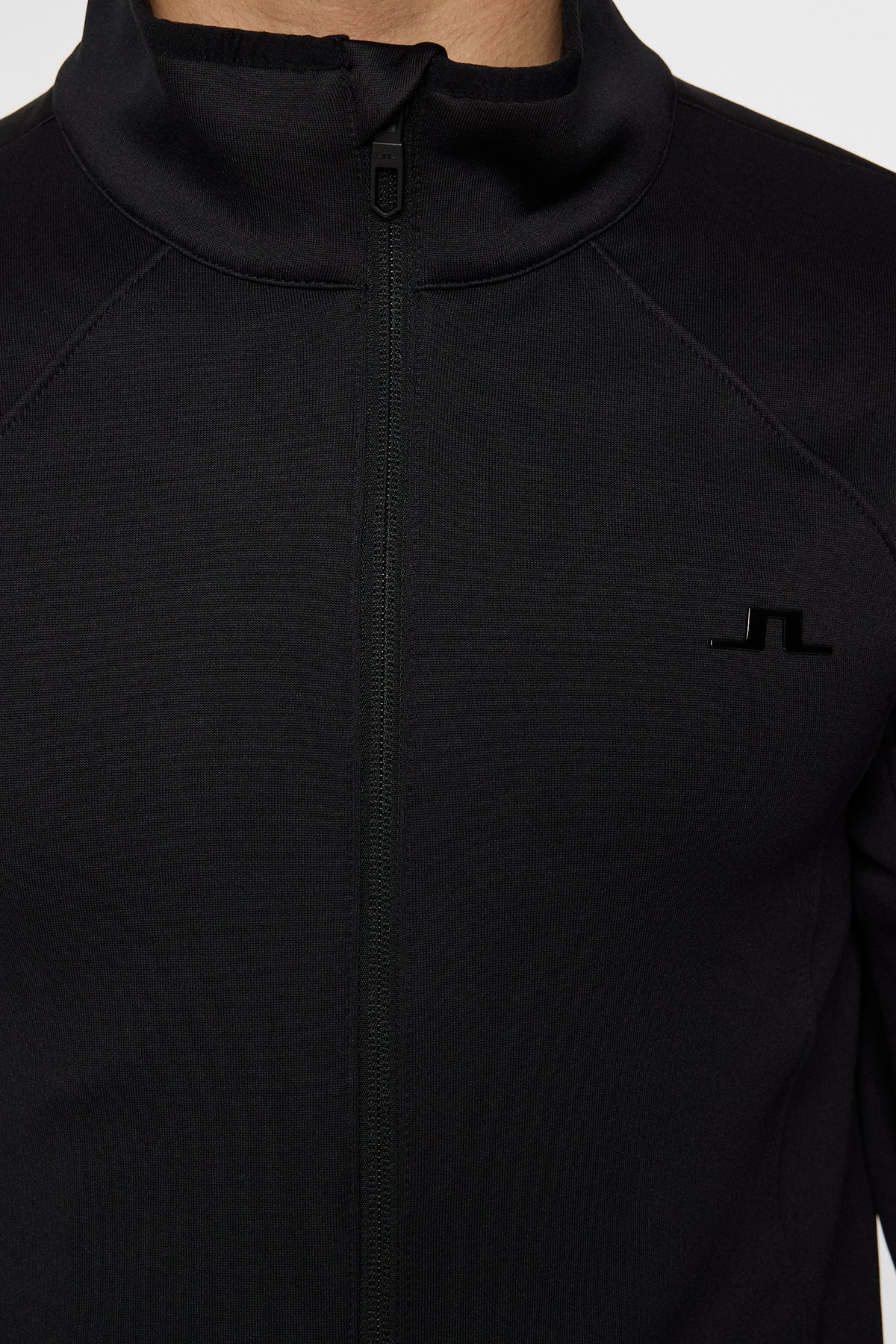 Santino Polartec Mid layer in Black by J.Lindeberg