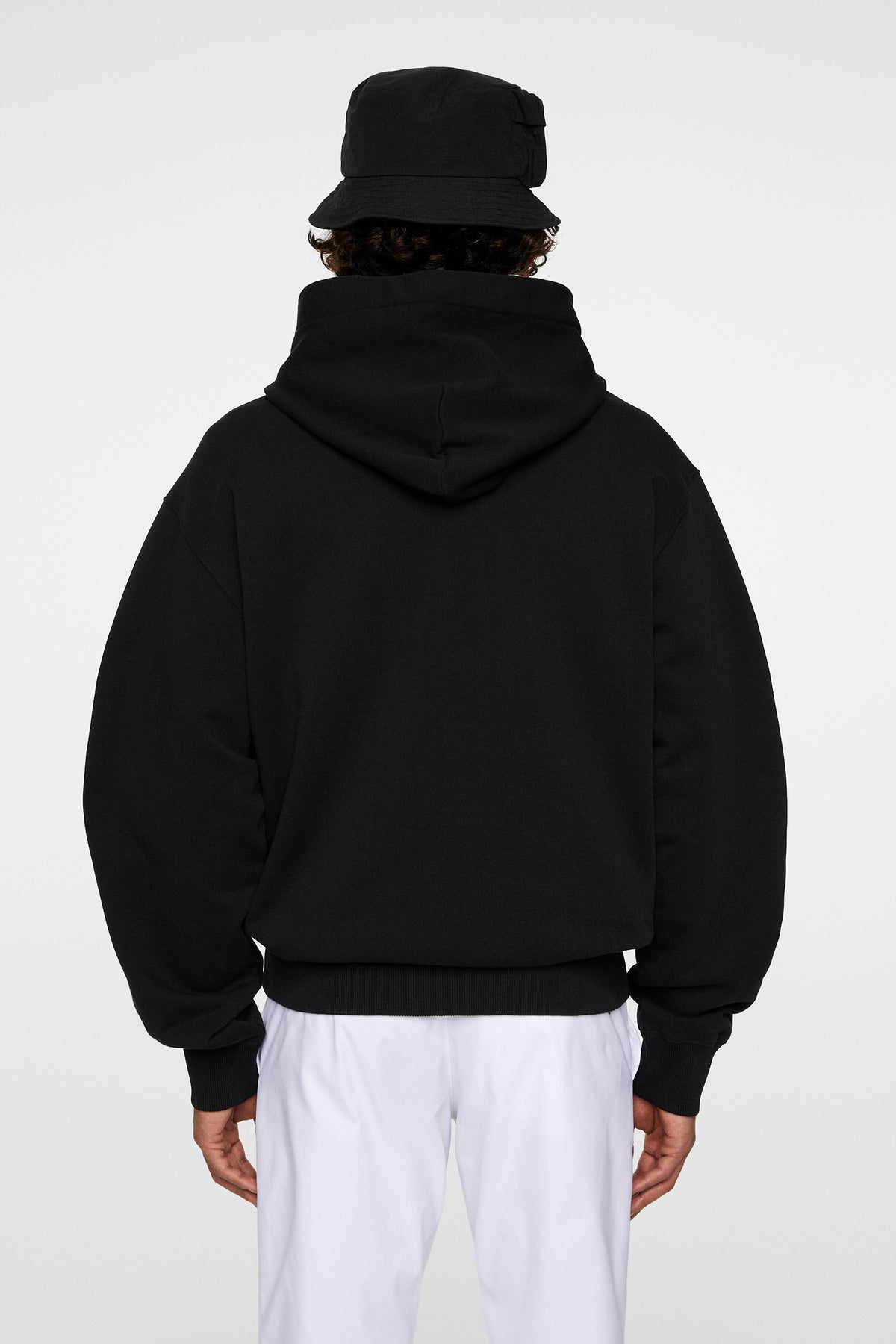 Roberto Hoodie in Black by J.Lindeberg