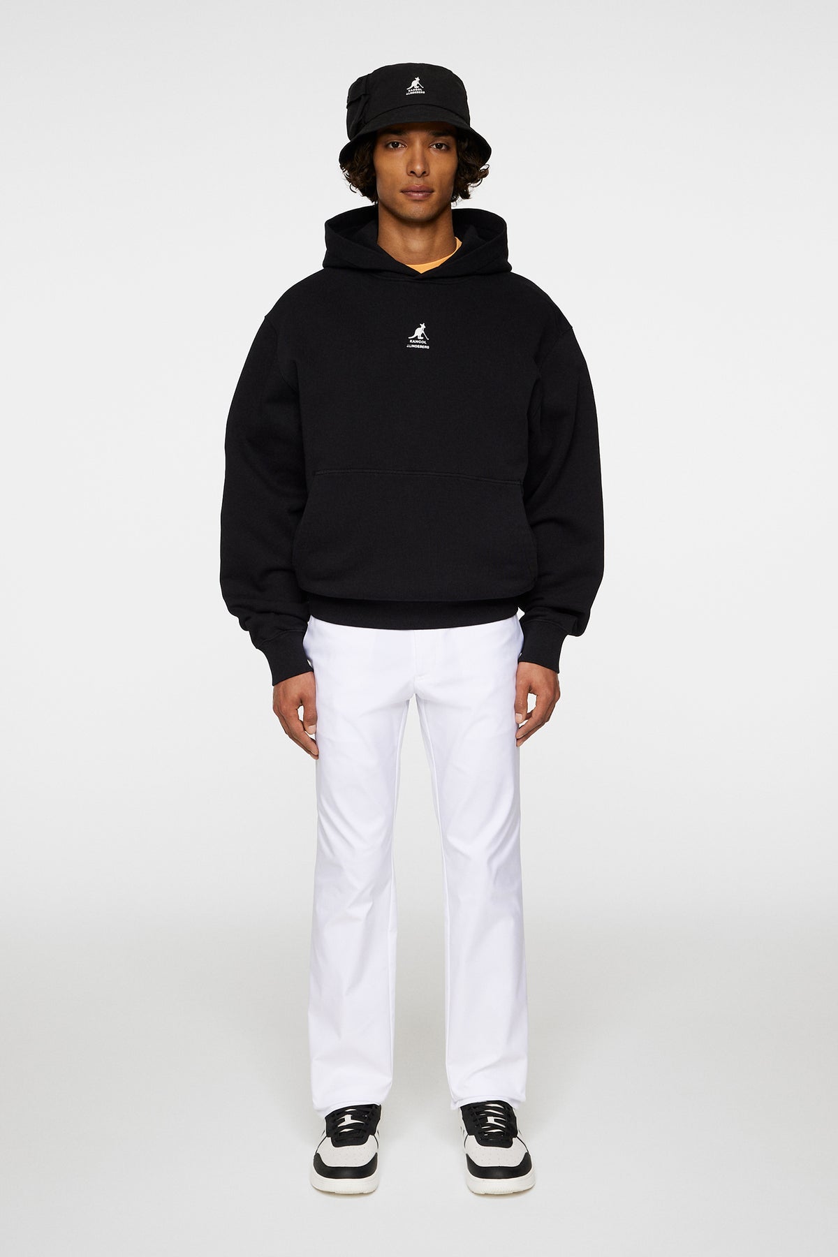Roberto Hoodie in Black by J.Lindeberg