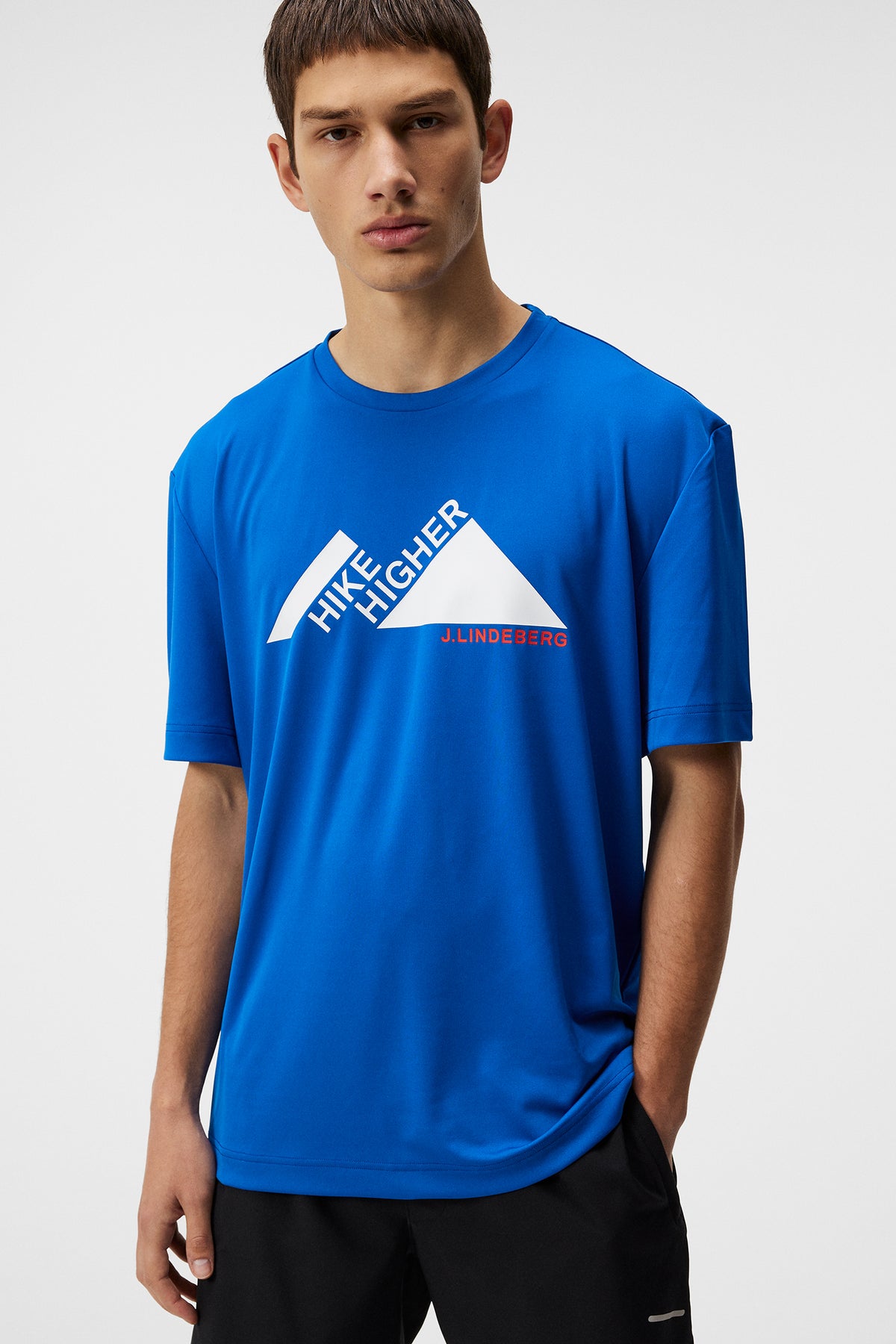 Andreas T-shirt in Nautical Blue by J.Lindeberg