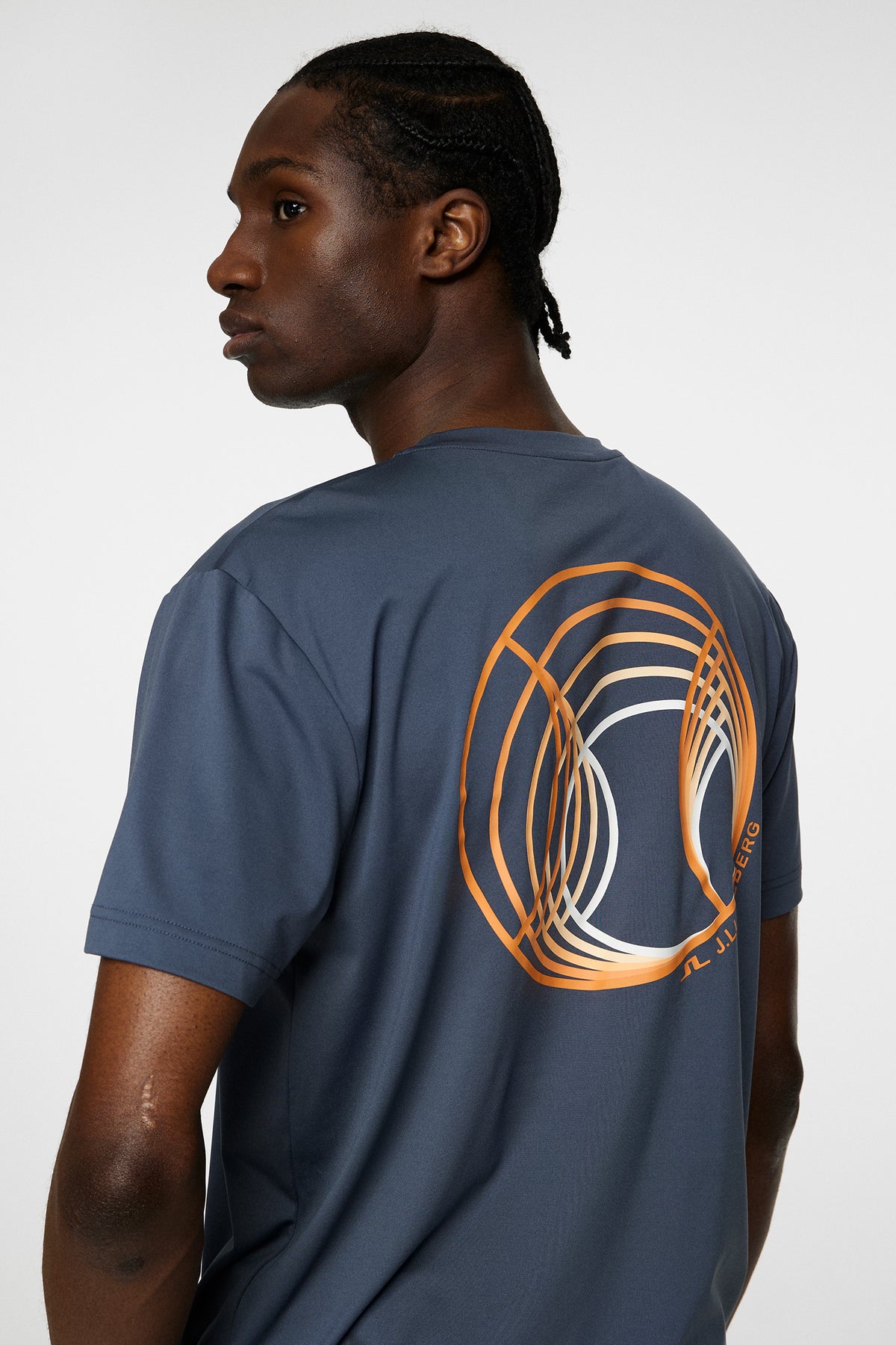 Jamirez T-shirt in Ombre Blue by J.Lindeberg