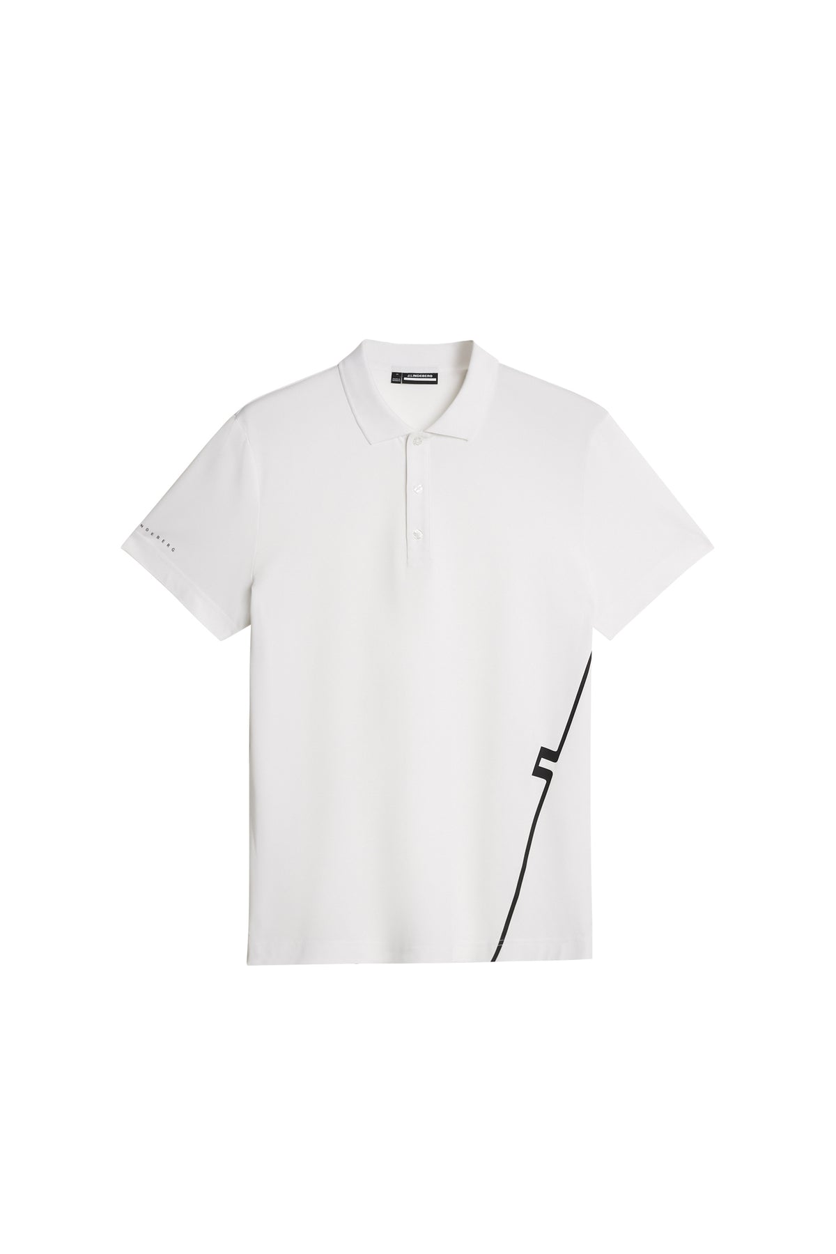 Leroy Polo in White by J.Lindeberg