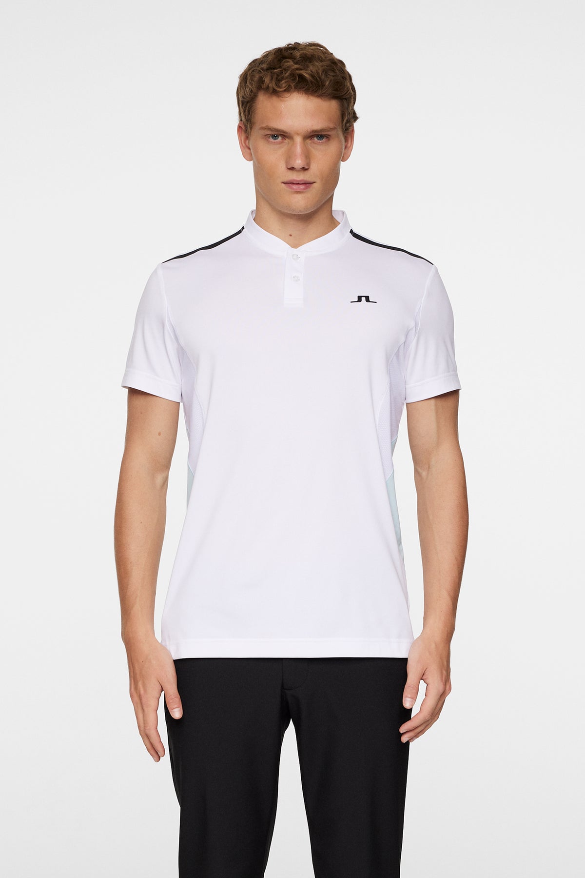 Zayden Polo in White by J.Lindeberg