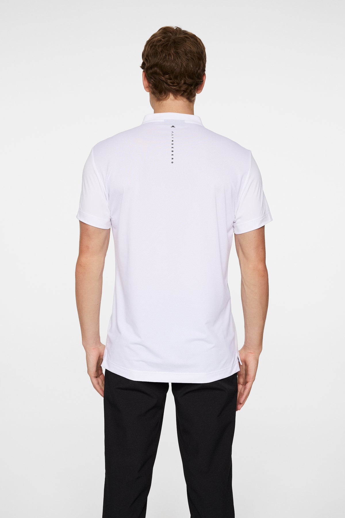 Zayden Polo in White by J.Lindeberg