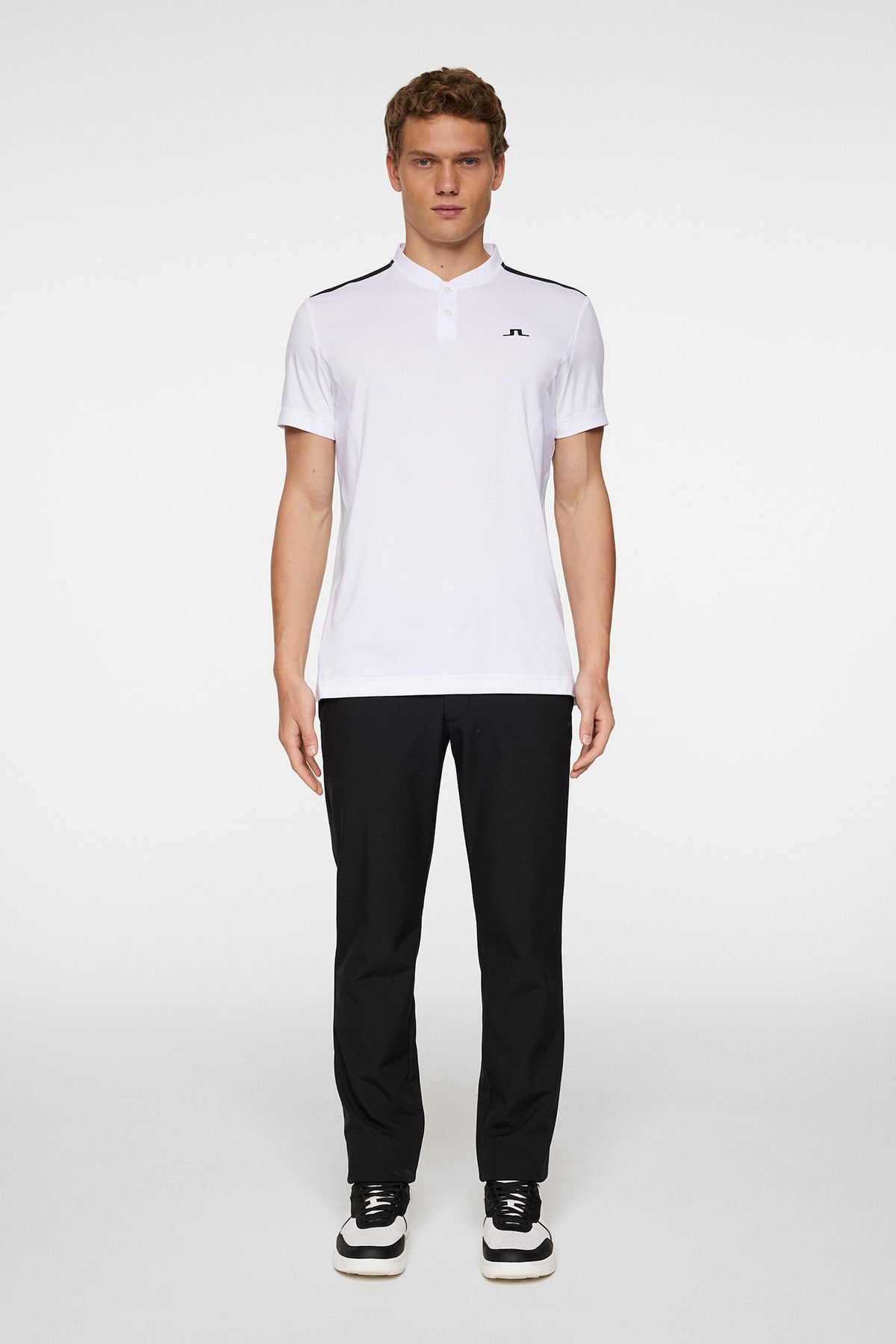Zayden Polo in White by J.Lindeberg
