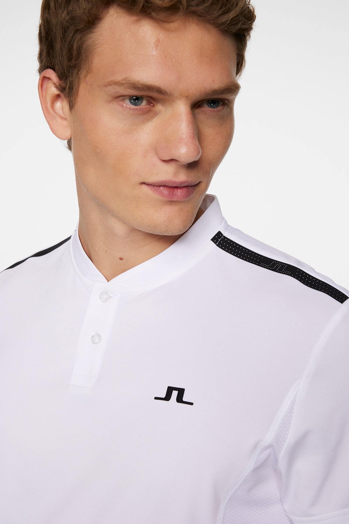 Zayden Polo in White by J.Lindeberg