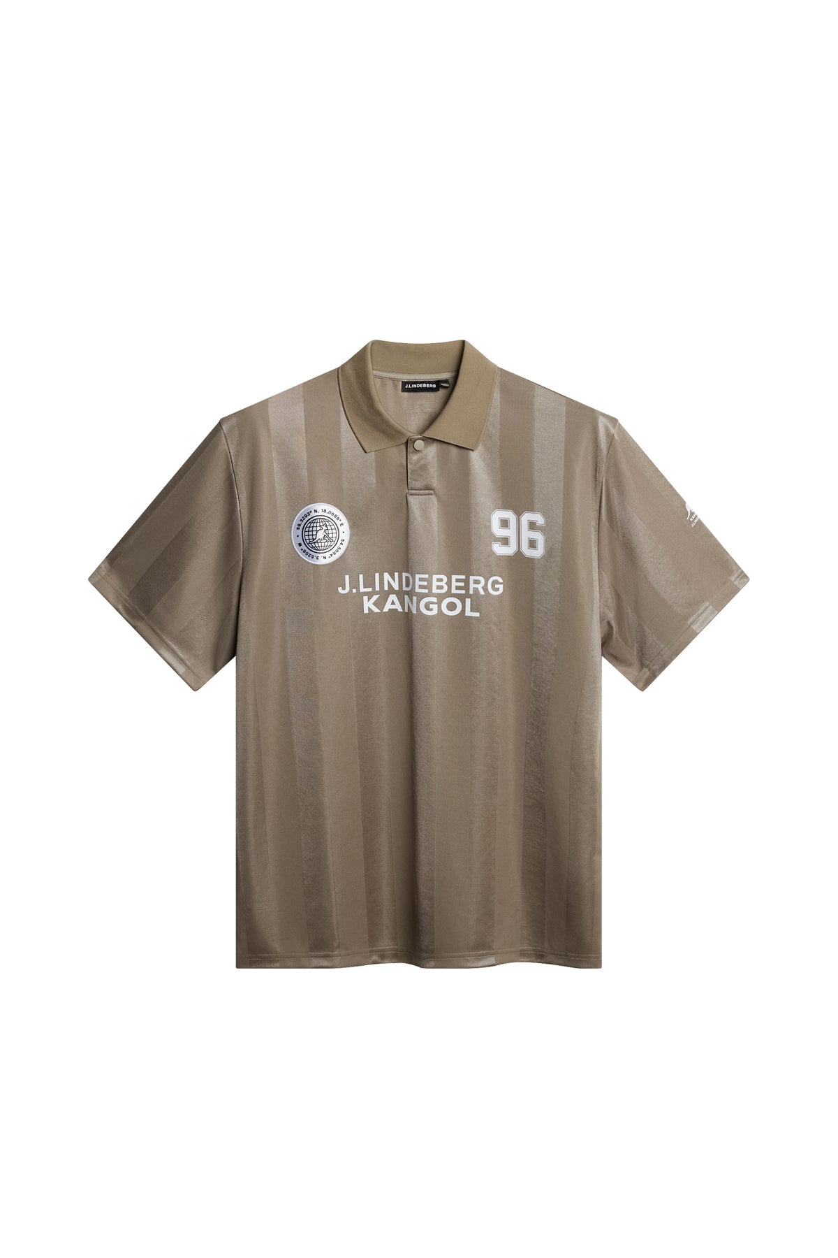 Paul Football Jersey in Vintage Khaki by J.Lindeberg