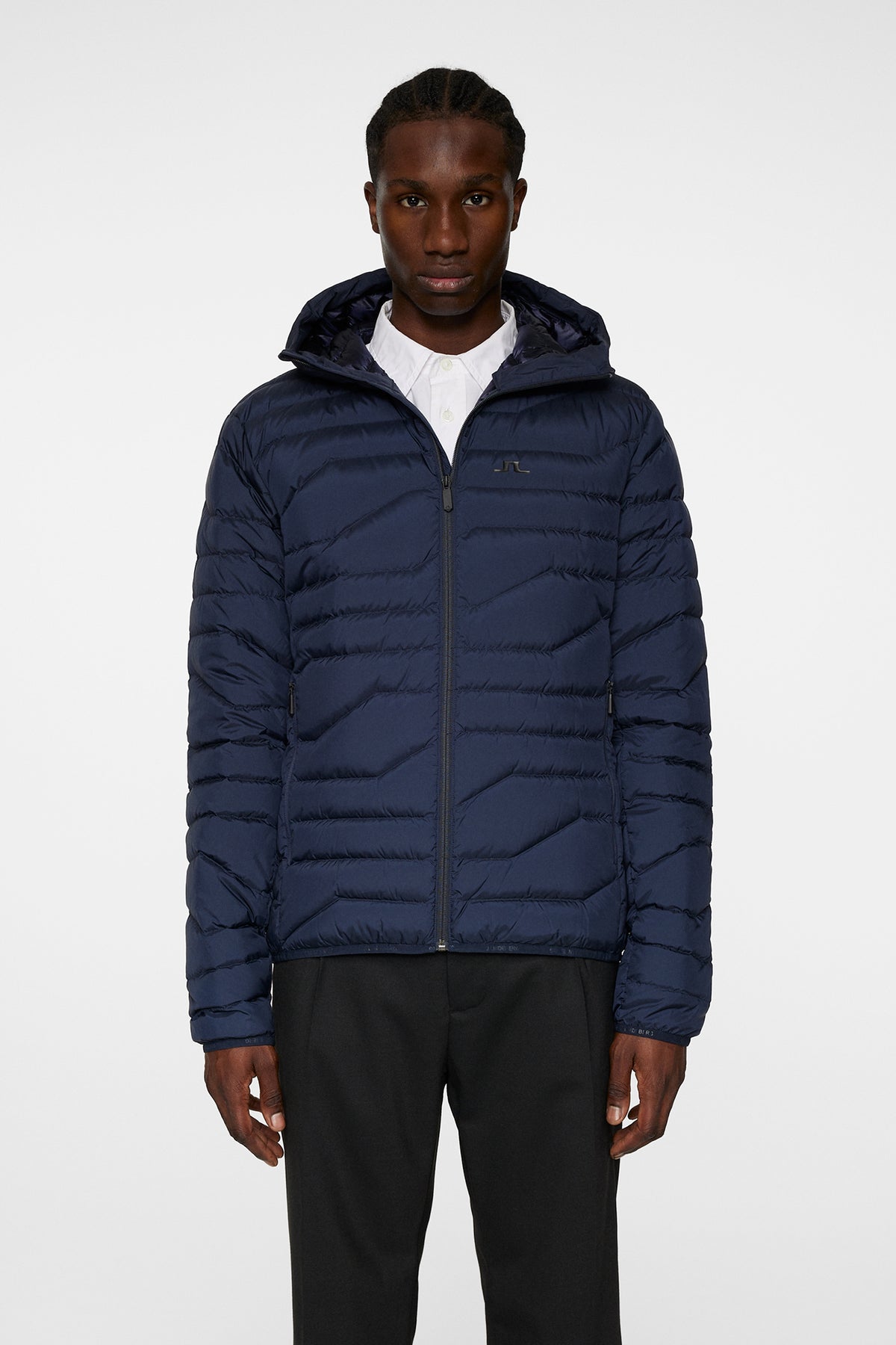 Cliff Light Down Hood in JL Navy by J.Lindeberg