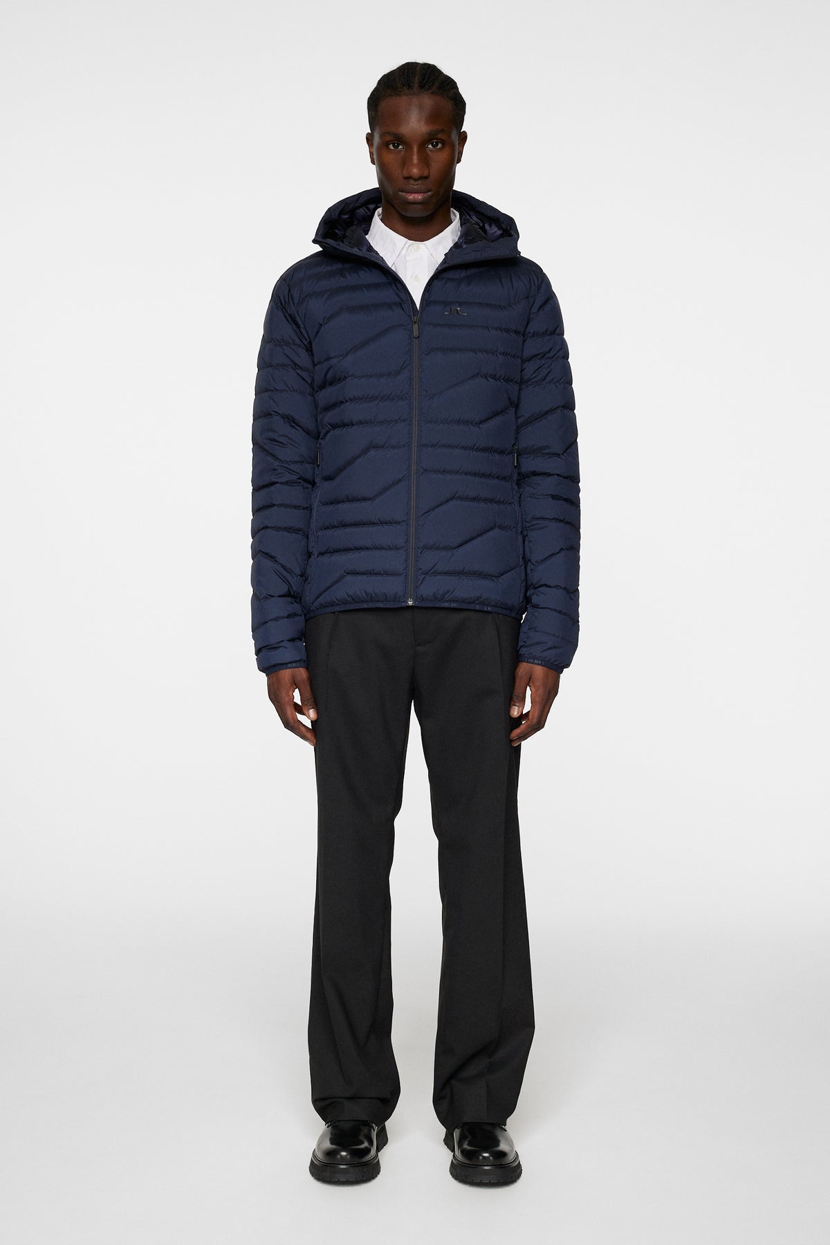 Cliff Light Down Hood in JL Navy by J.Lindeberg