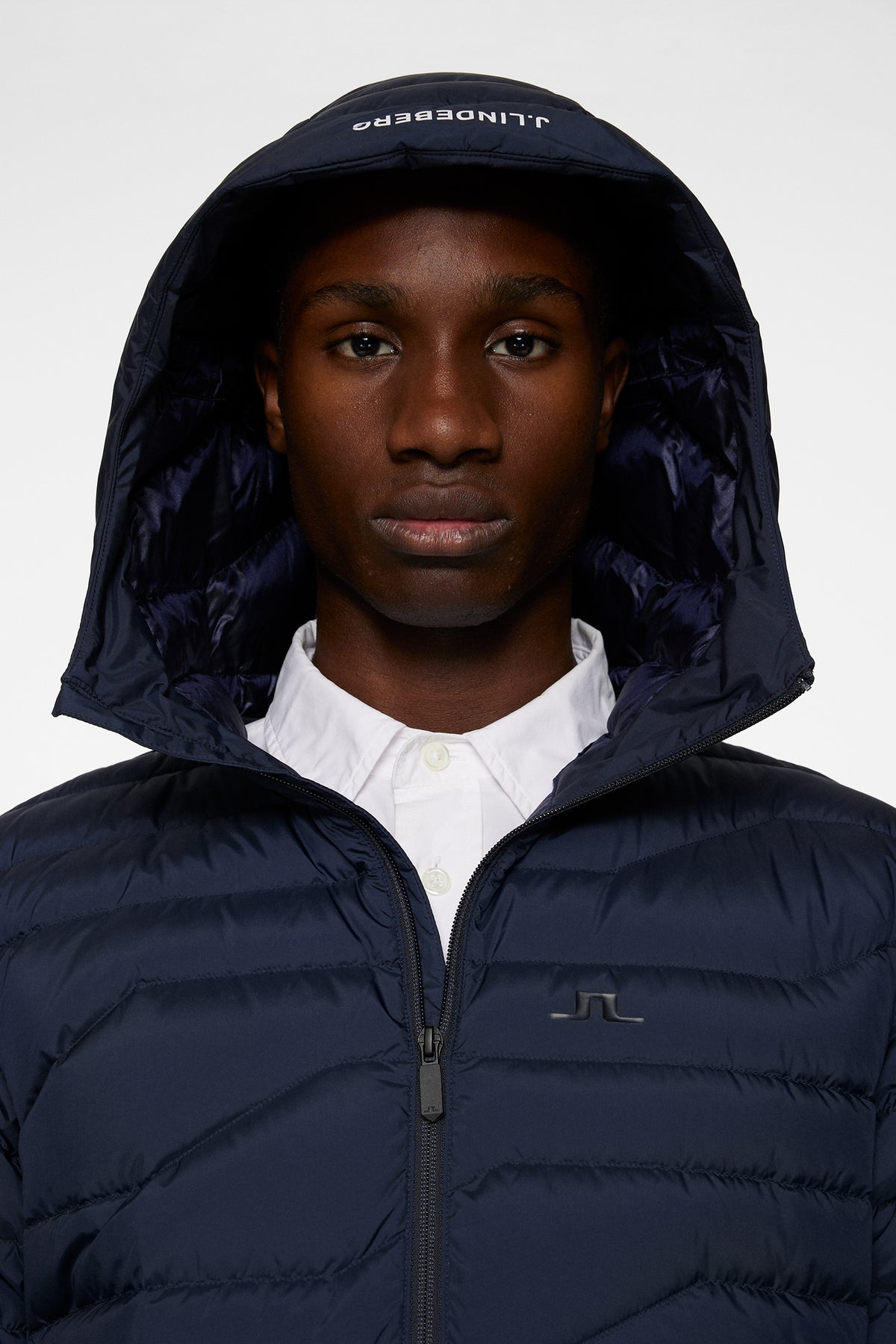 Cliff Light Down Hood in JL Navy by J.Lindeberg