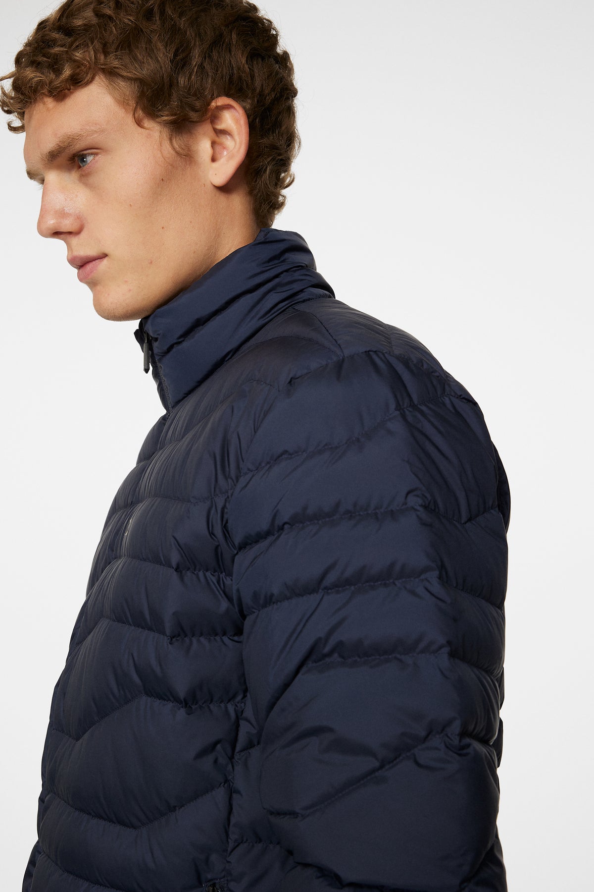 Cliff Light Down Jacket in JL Navy by J.Lindeberg