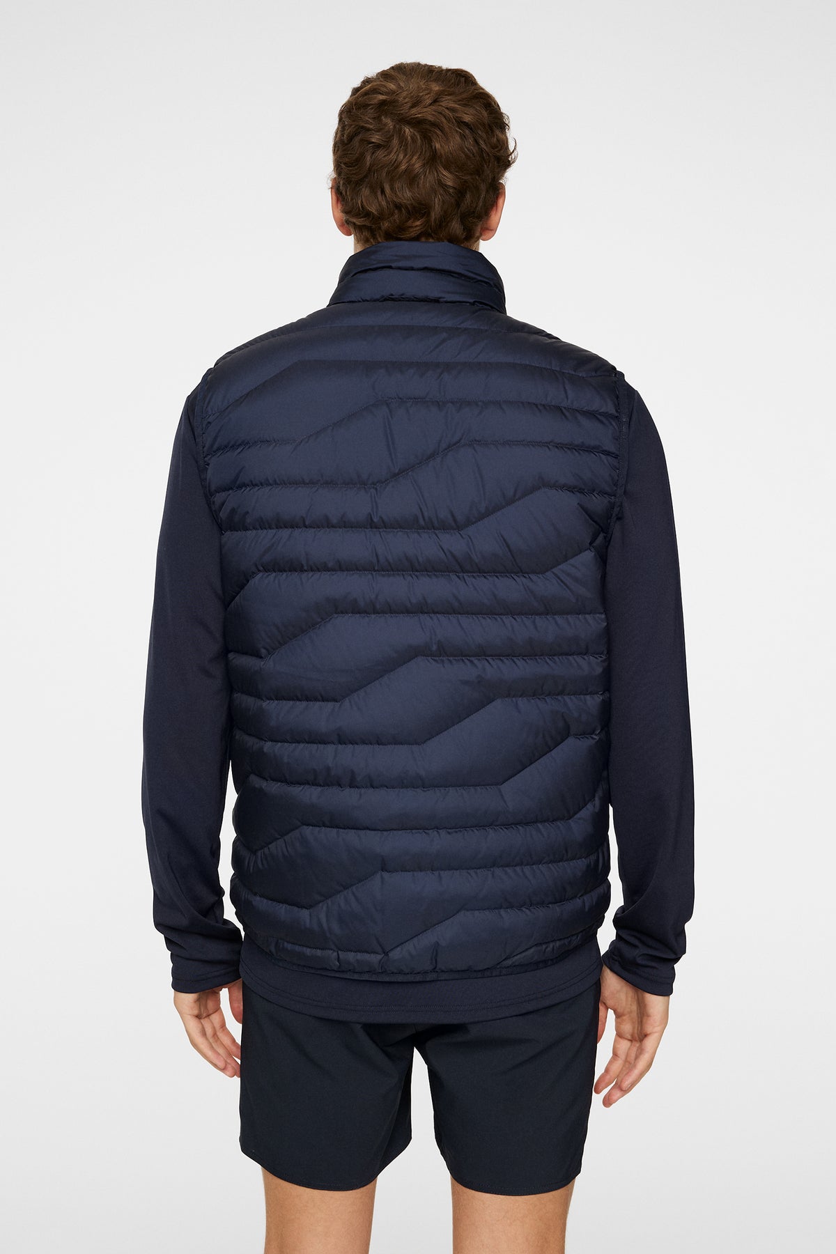 Cliff Light Down Vest in JL Navy by J.Lindeberg