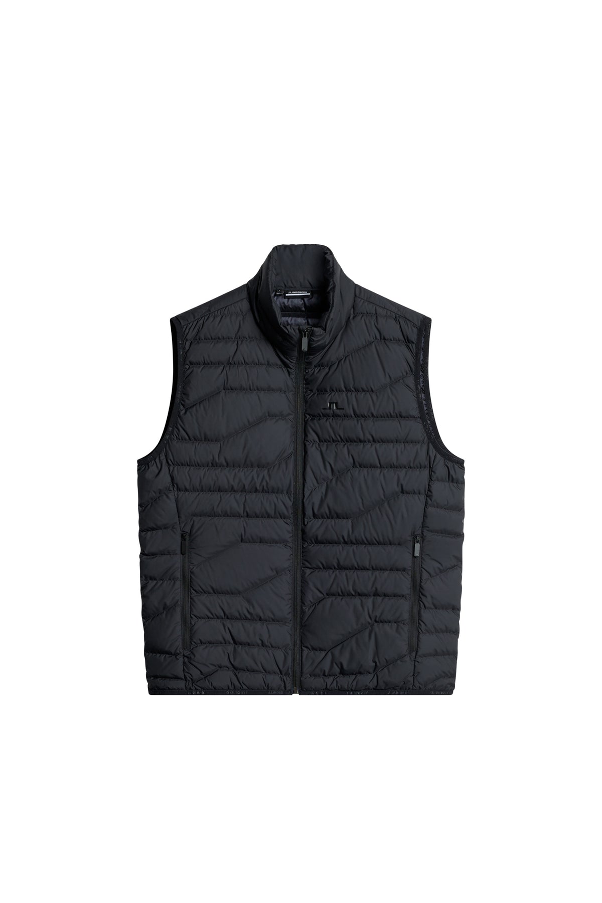 Cliff Light Down Vest in Black by J.Lindeberg