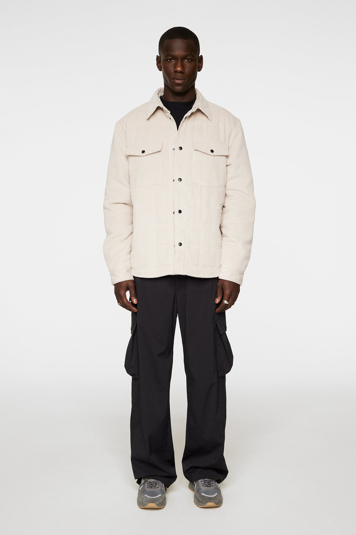 Jasper Overshirt in Moonbeam by J.Lindeberg
