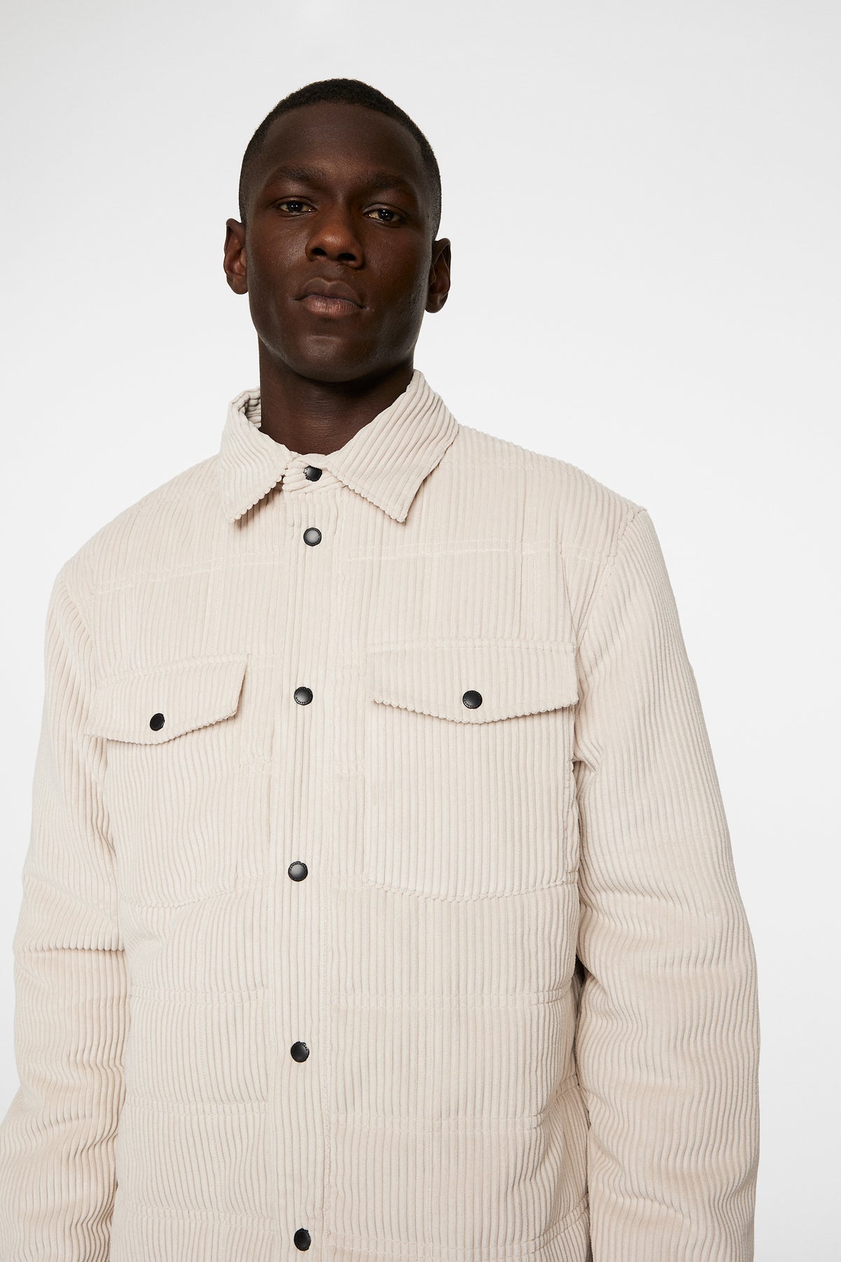 Jasper Overshirt in Moonbeam by J.Lindeberg