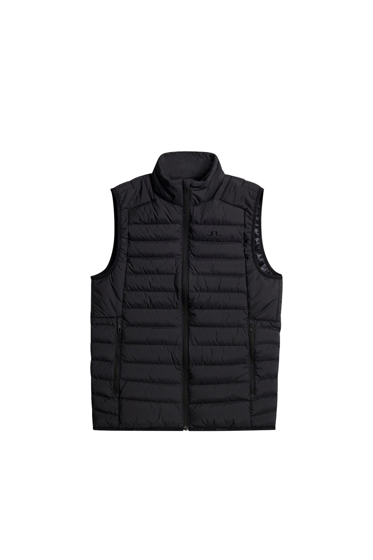 Oden Light Down Vest in Black by J.Lindeberg