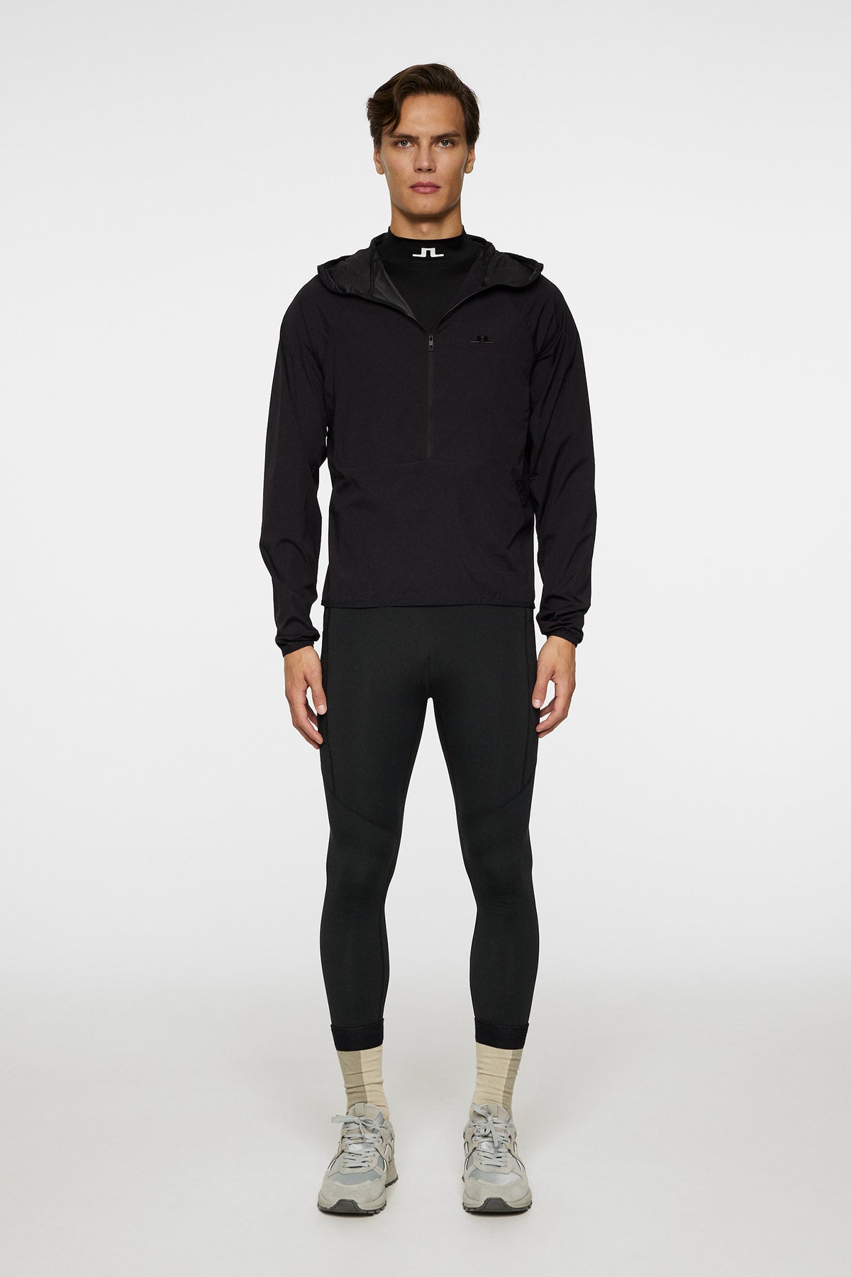 Emiliano Pro Pack Wind Block in Black by J.Lindeberg