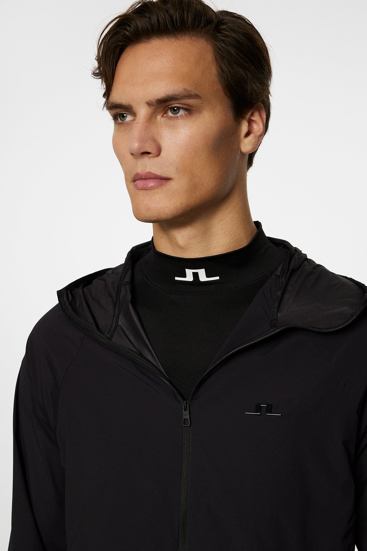Emiliano Pro Pack Wind Block in Black by J.Lindeberg
