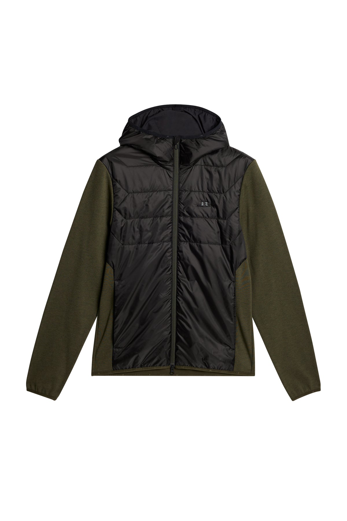 Gregory Hybrid Hood in Forest Green by J.Lindeberg