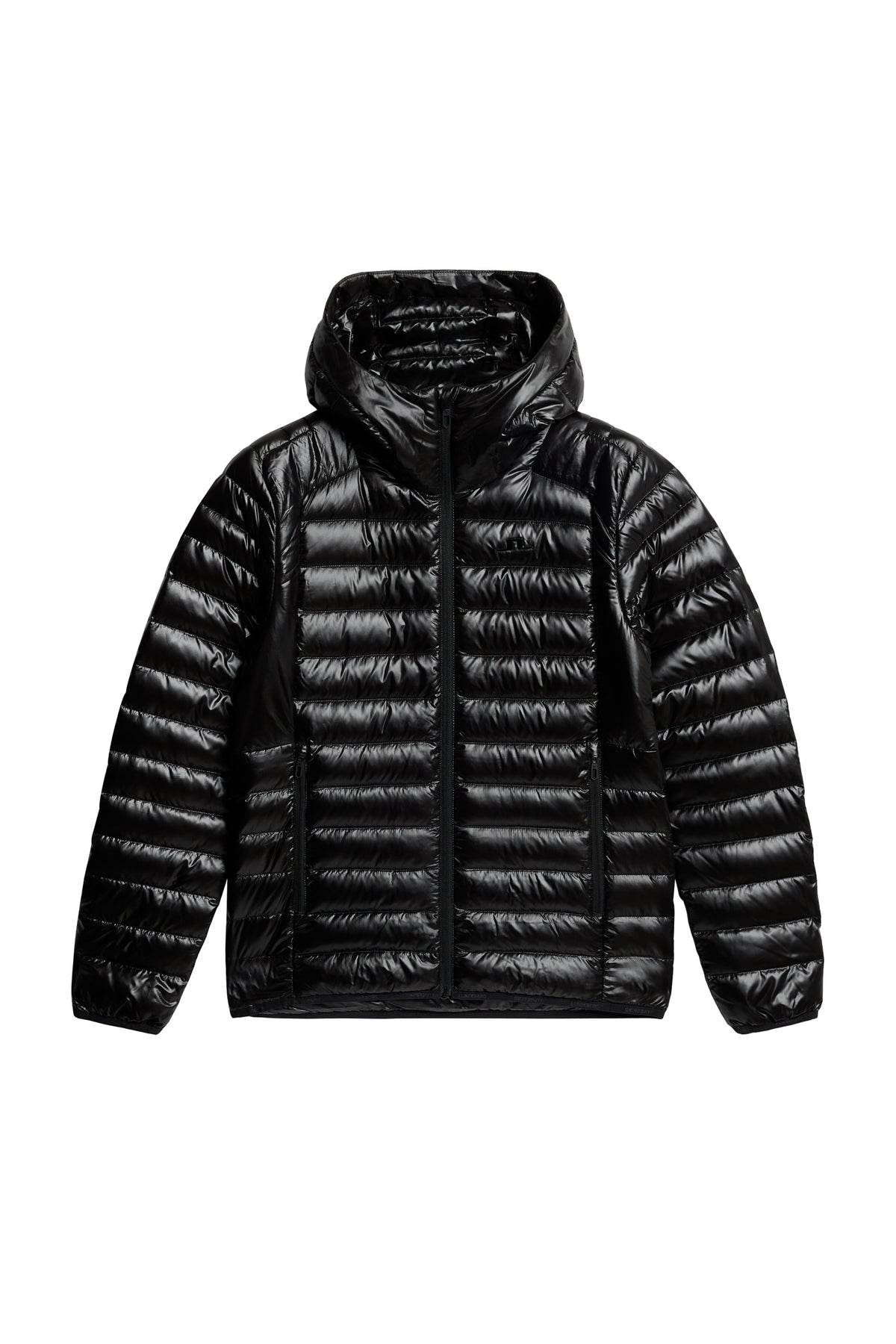 Oden Light Down Hood in Black by J.Lindeberg