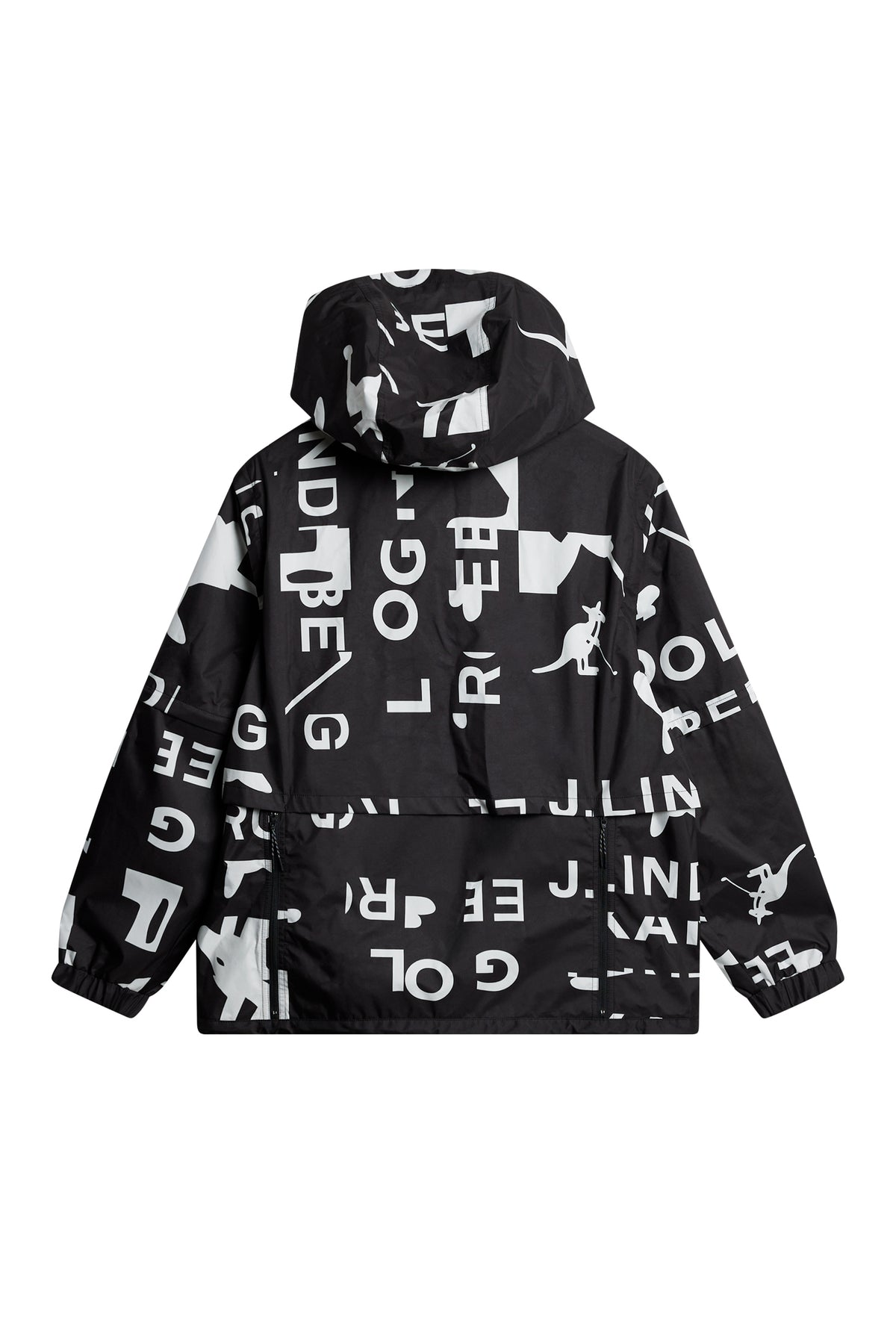 All Gear Outerwear in JL Kangol Black White L by J.Lindeberg