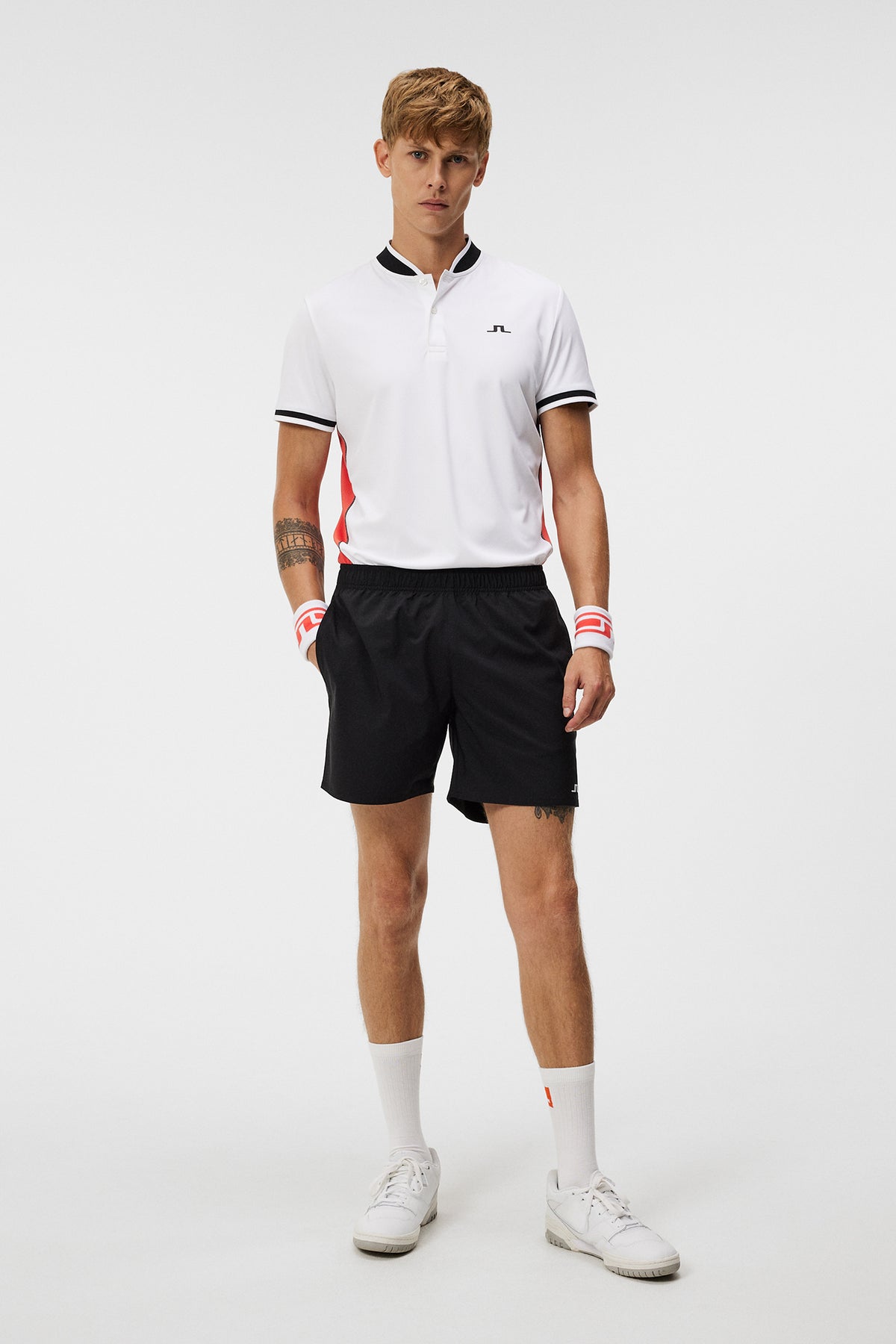 Preston Shorts in Black by J.Lindeberg