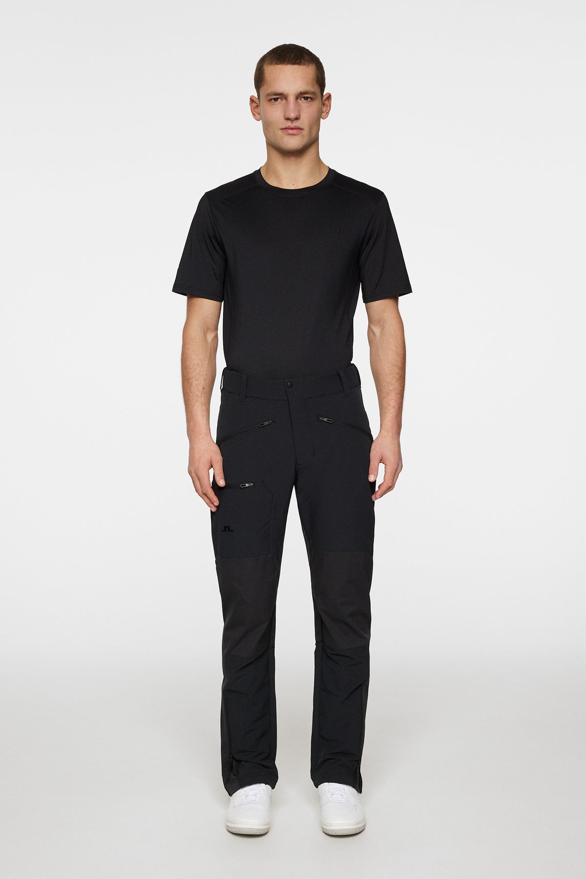 Adrian Softshell Pant in Black by J.Lindeberg