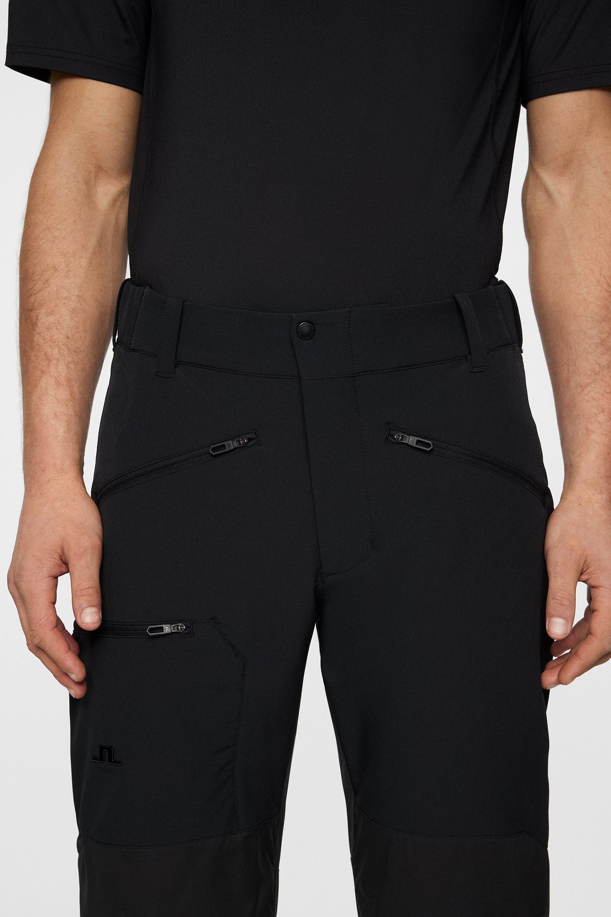 Adrian Softshell Pant in Black by J.Lindeberg