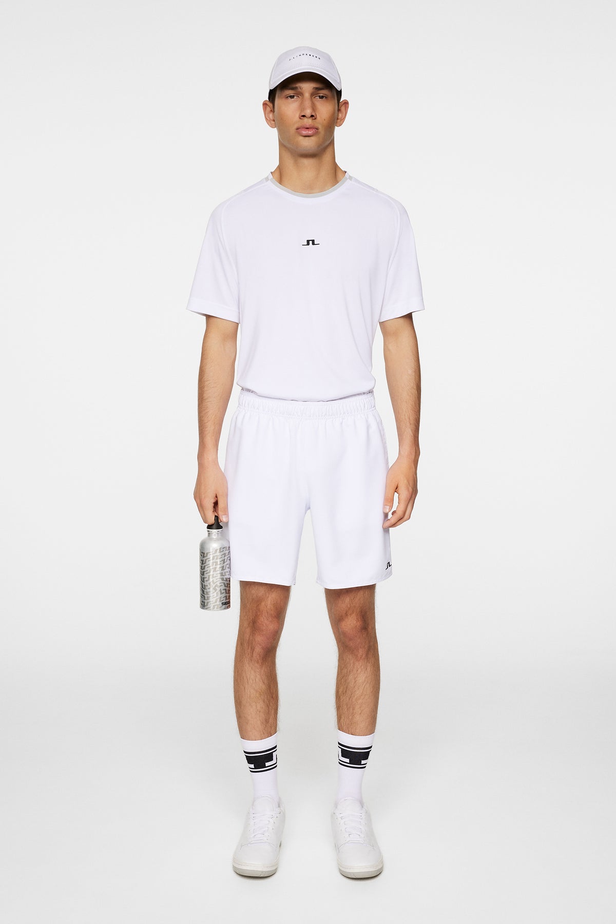 Preston Shorts in White by J.Lindeberg