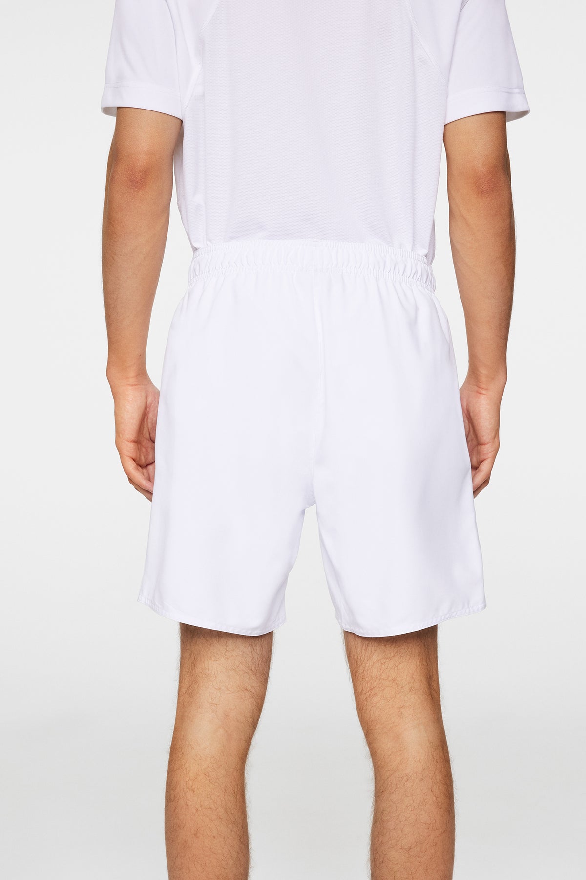 Preston Shorts in White by J.Lindeberg