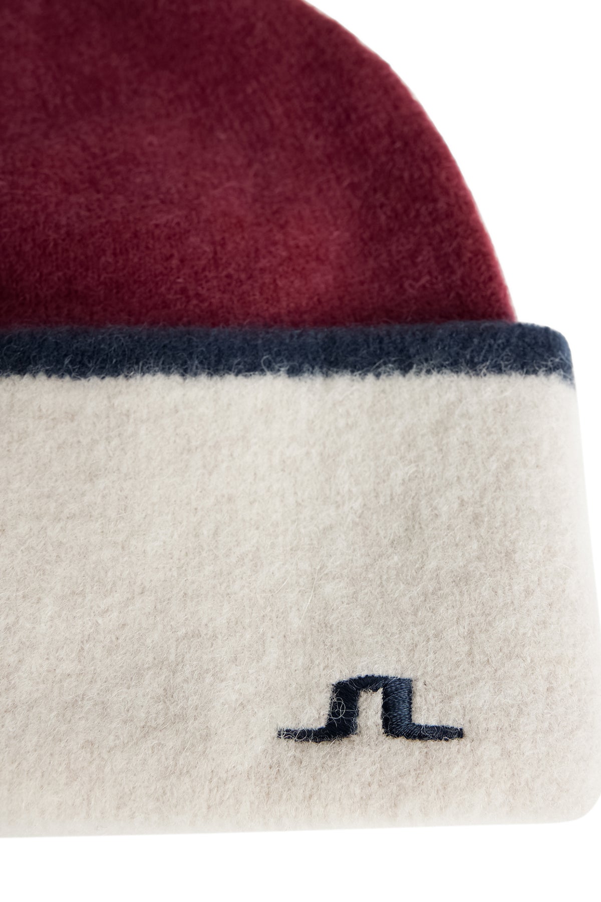 Teela Alpaca Mix Hat in Cabernet by J.Lindeberg