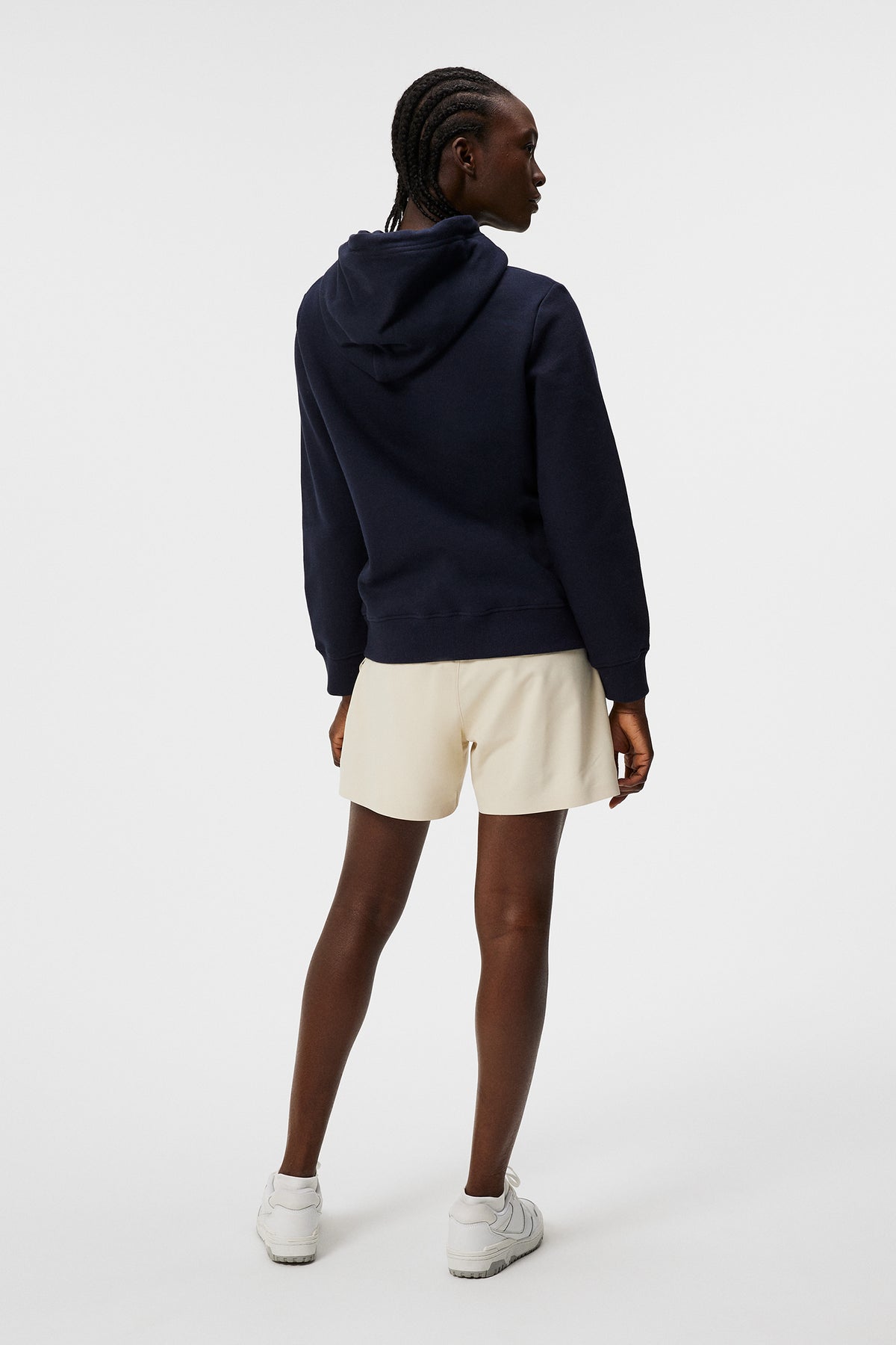 W Alpha Hood in JL Navy by J.Lindeberg