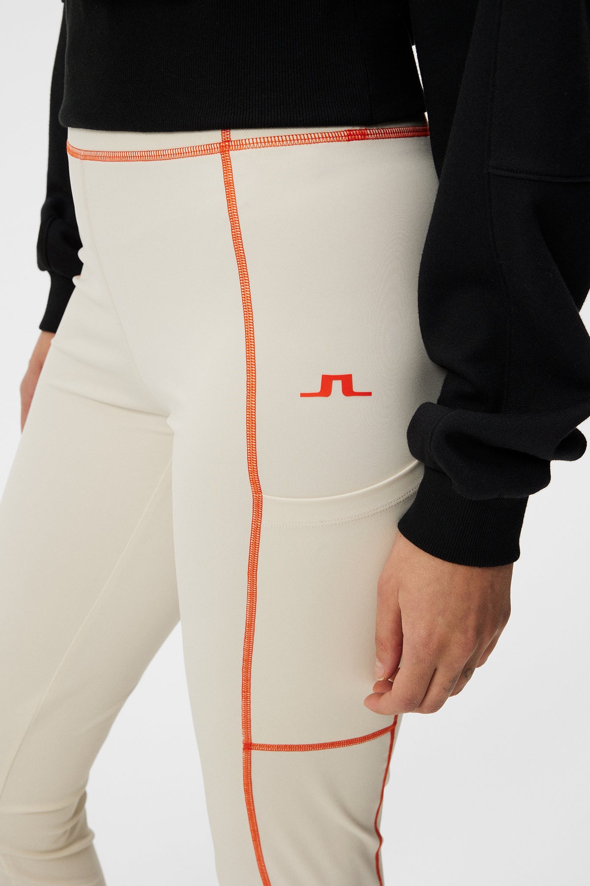 Mena Tights in Almond Milk by J.Lindeberg