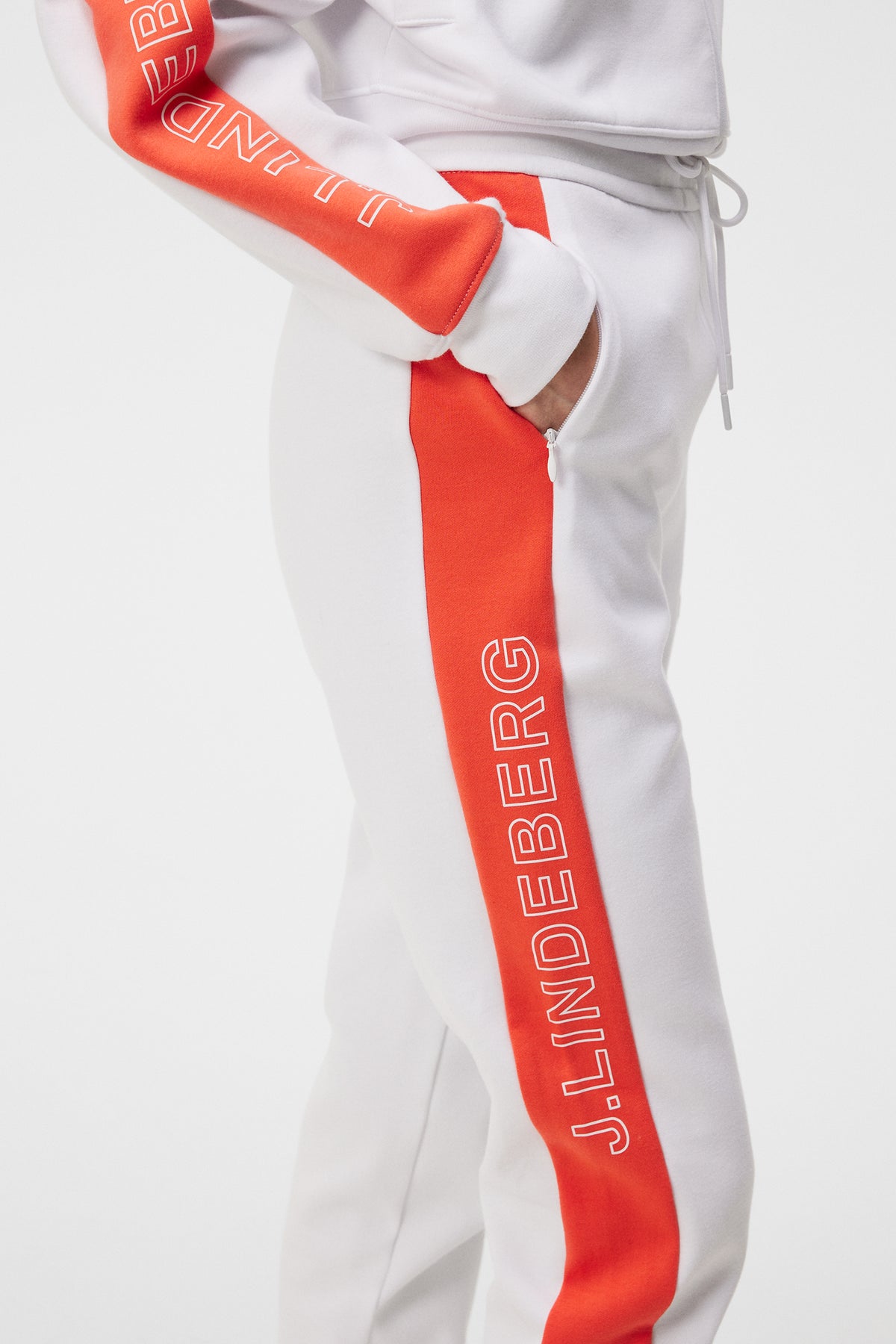 Amelia Pant in White by J.Lindeberg