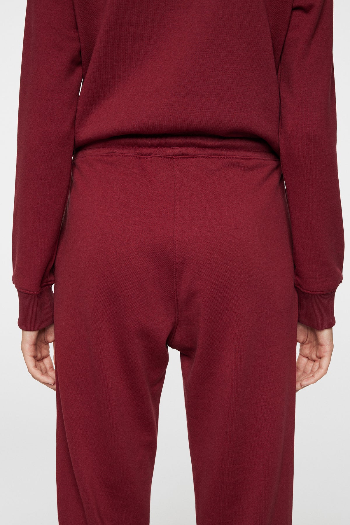 W Alpha Pant in Cabernet by J.Lindeberg