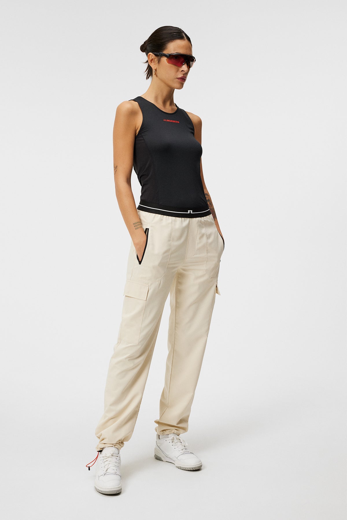 Tanice Top in Black by J.Lindeberg