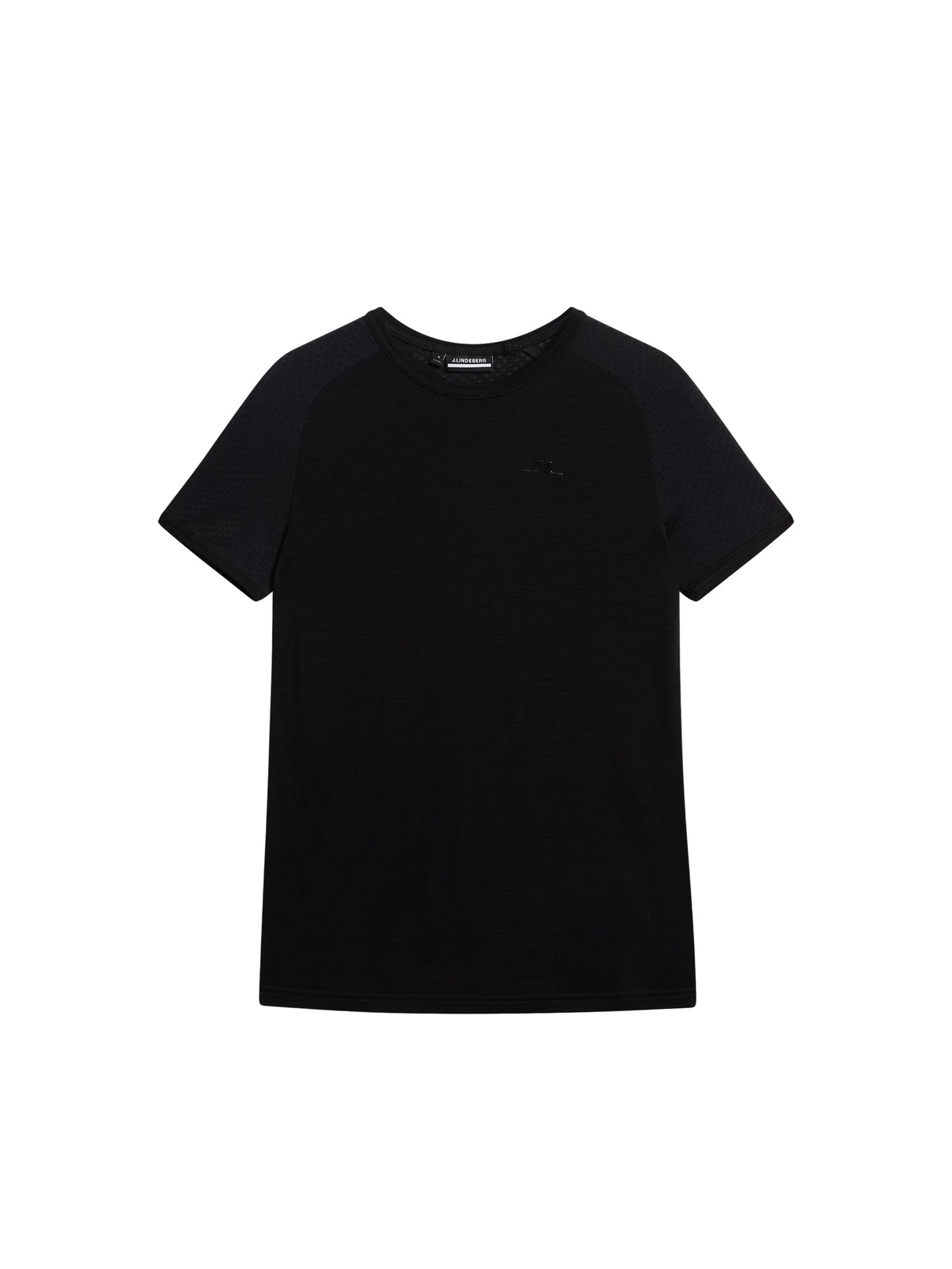 Bella Wool T-shirt in Black by J.Lindeberg