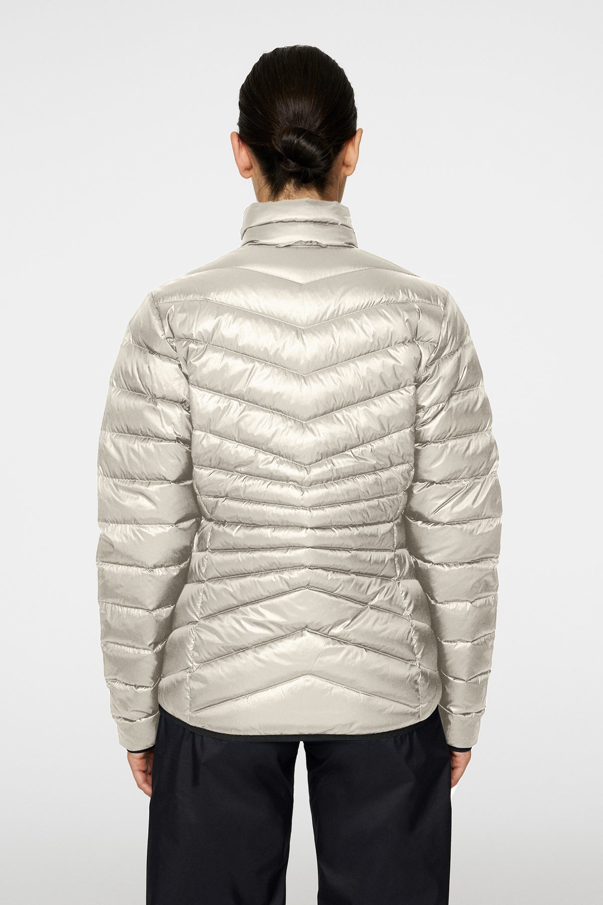 Lara Light Down Jacket in Moonbeam by J.Lindeberg