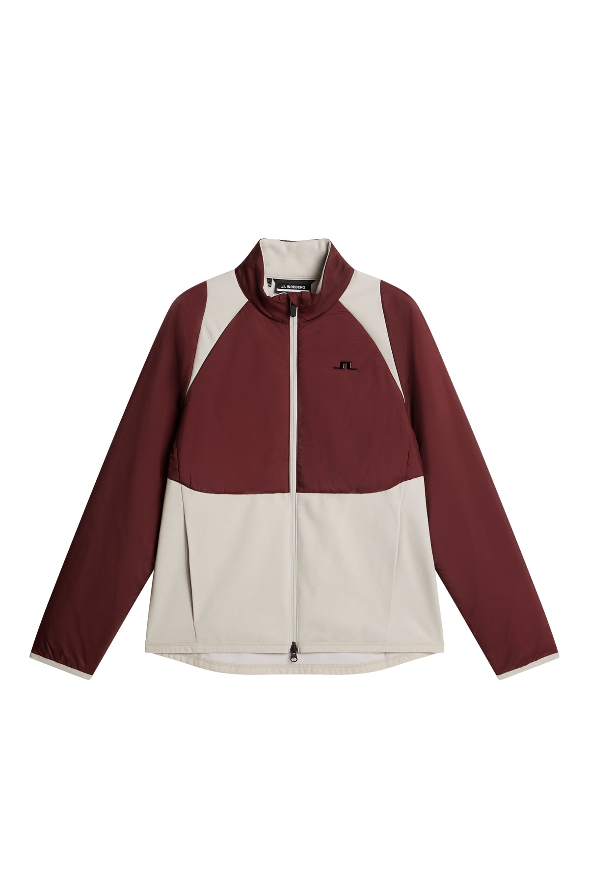 Shona Hybrid Jacket in Cabernet by J.Lindeberg