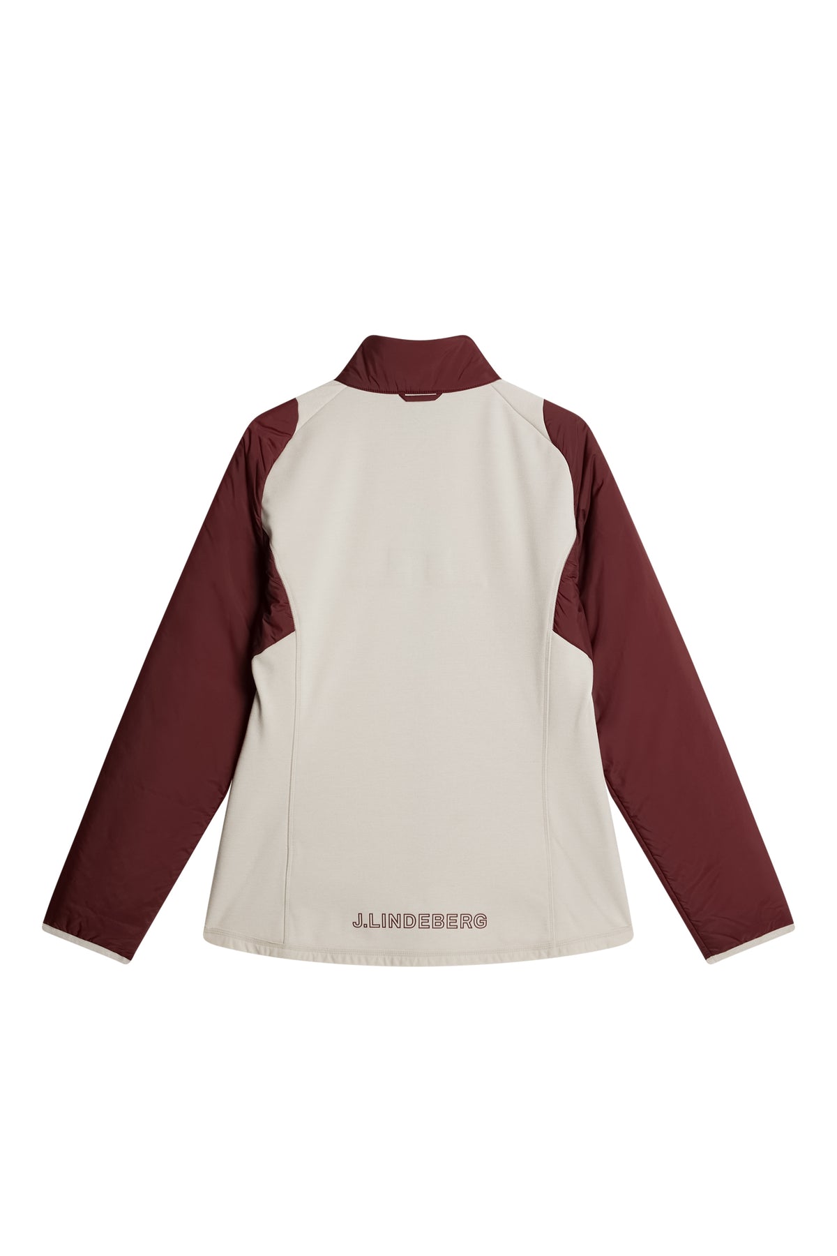 Shona Hybrid Jacket in Cabernet by J.Lindeberg