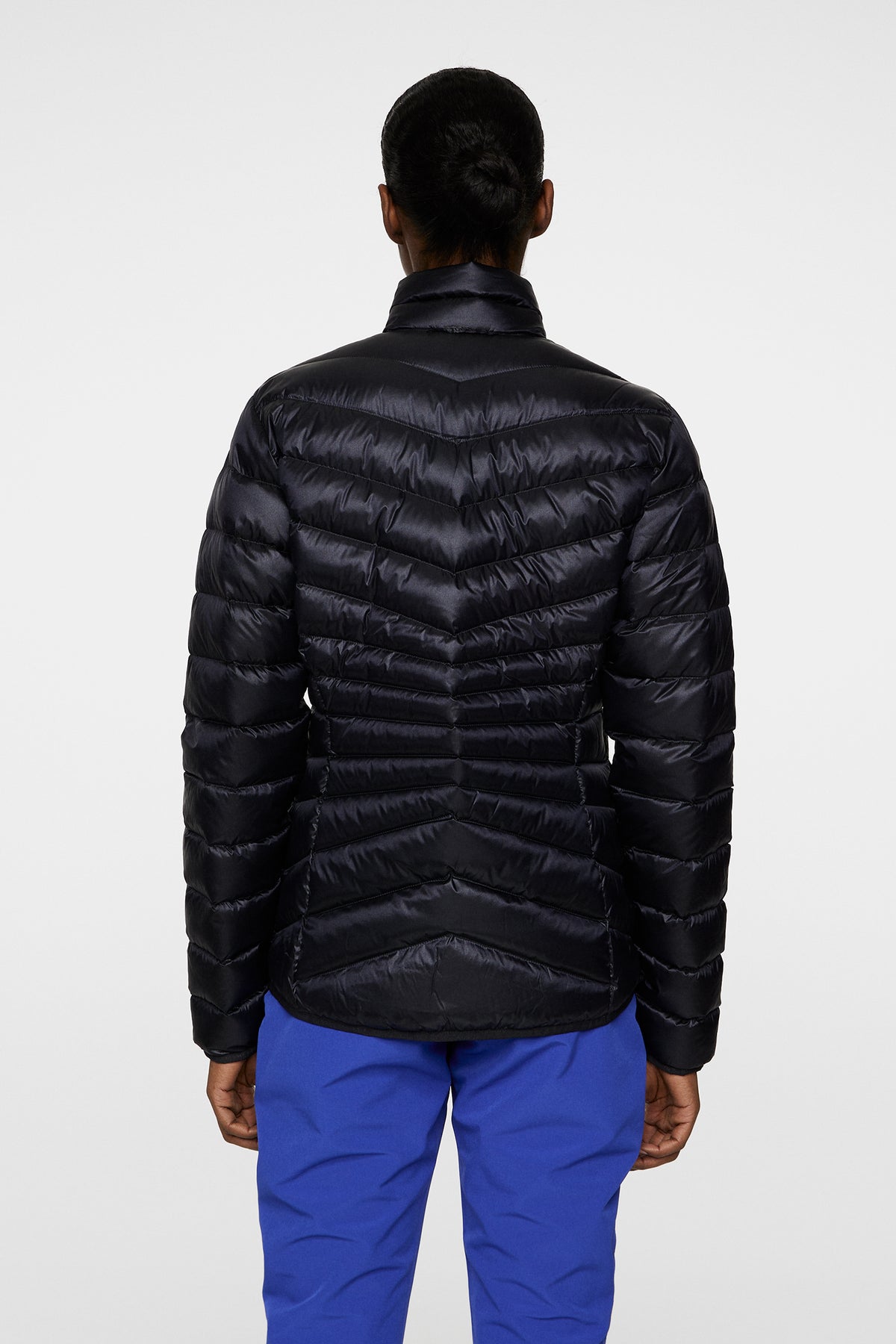 Lara Light Down Jacket in Black by J.Lindeberg