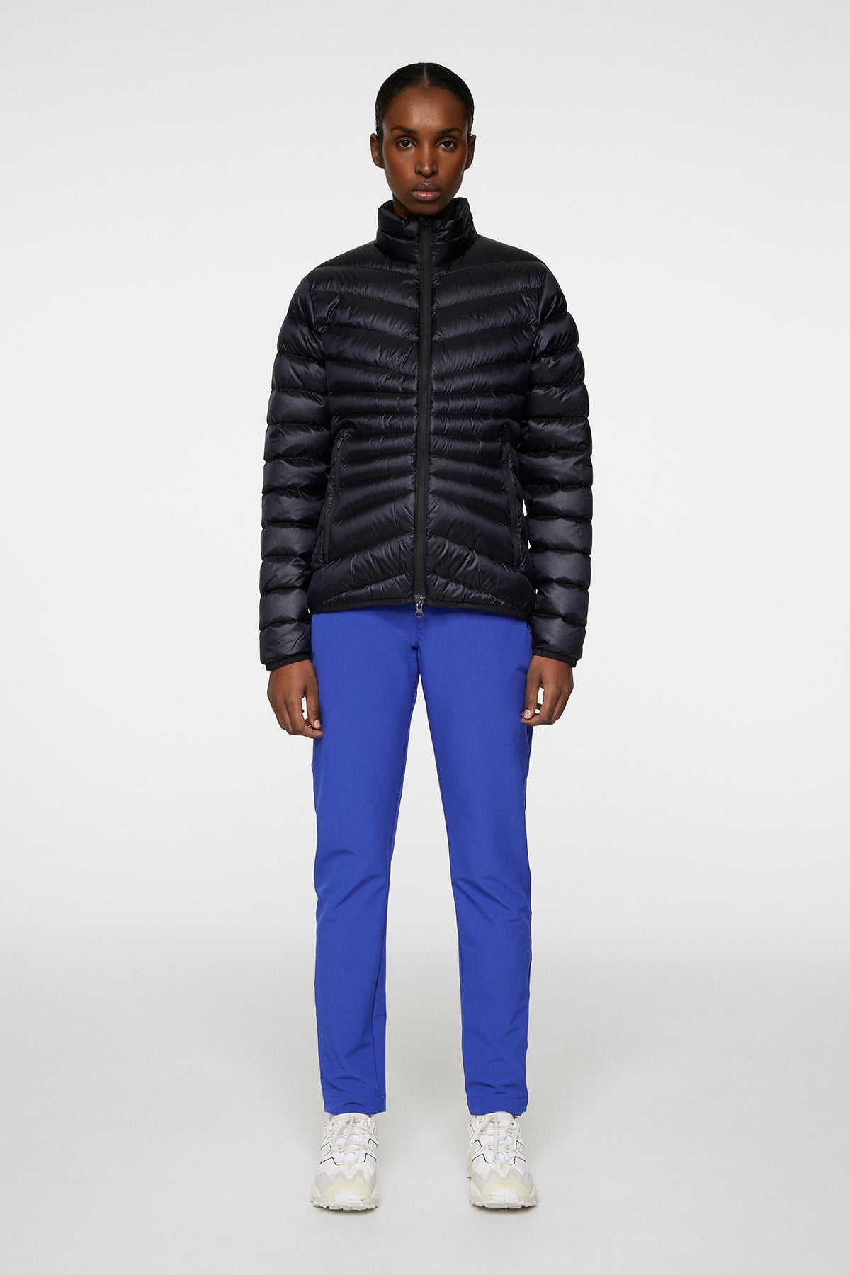 Lara Light Down Jacket in Black by J.Lindeberg