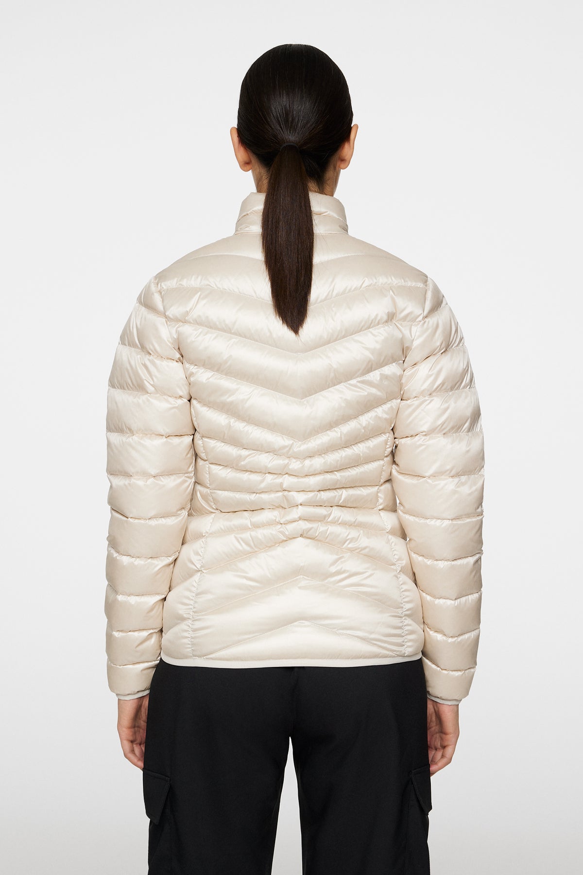 Lara Light Down Jacket in Moonbeam by J.Lindeberg