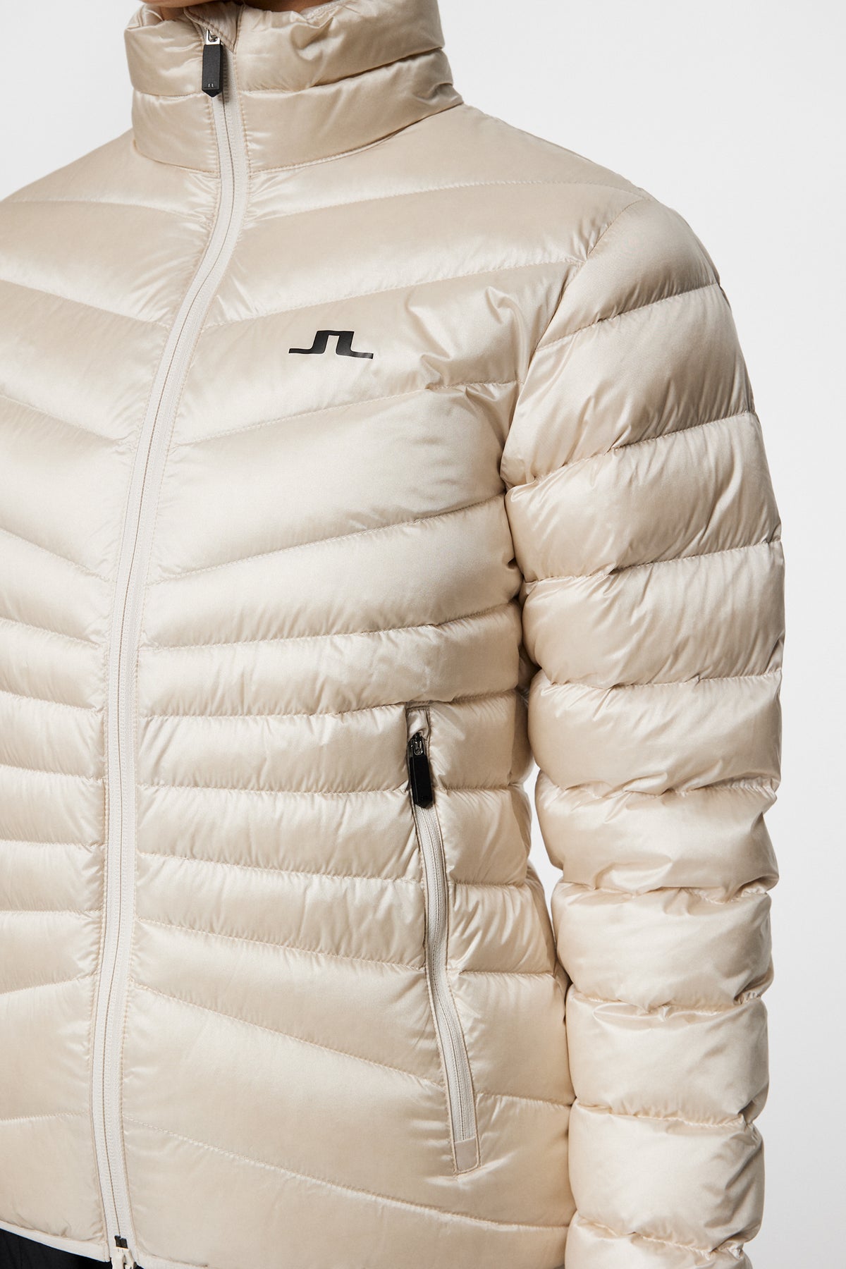 Lara Light Down Jacket in Moonbeam by J.Lindeberg