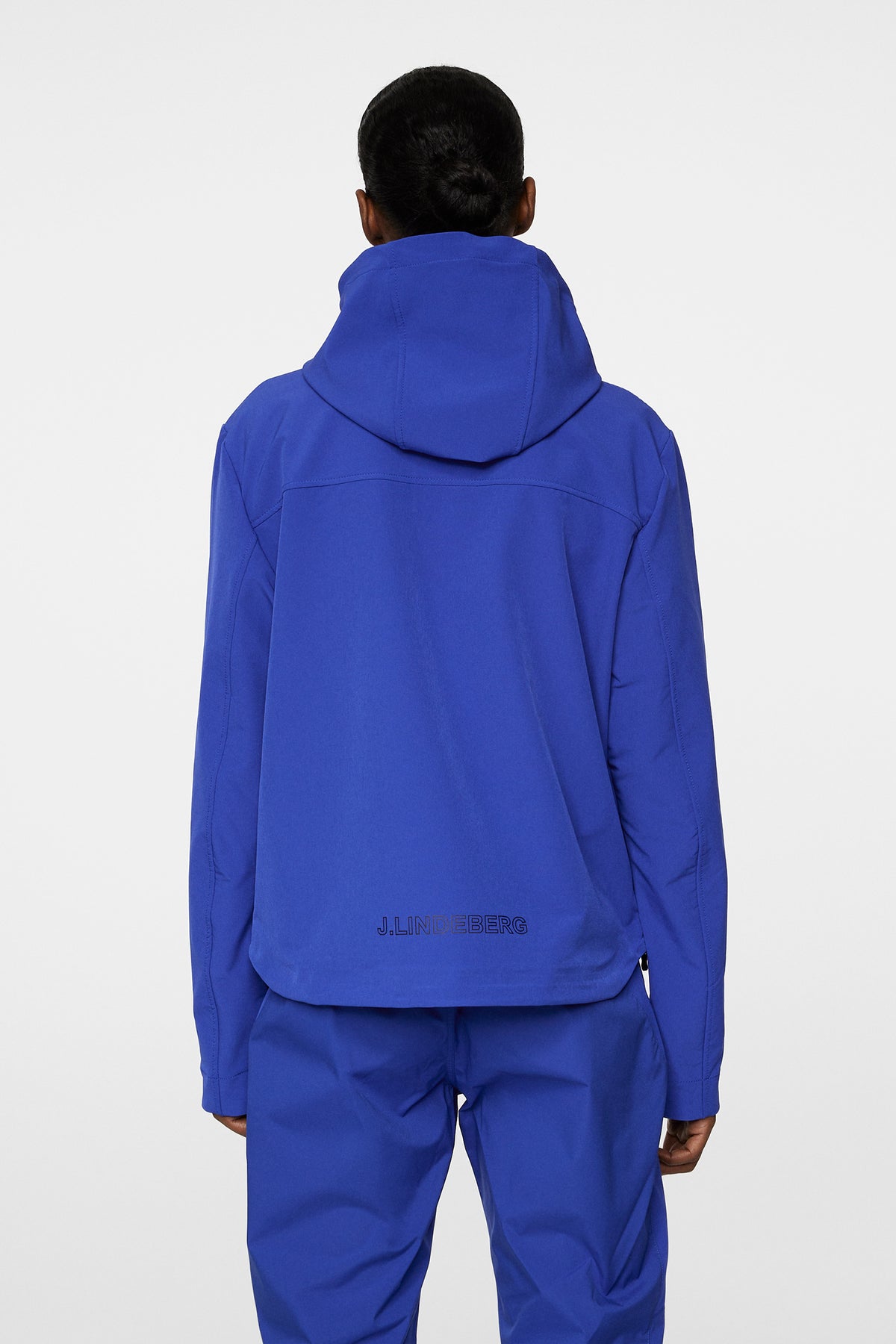 Camila Cropped Softshell Jkt in Clematis Blue by J.Lindeberg