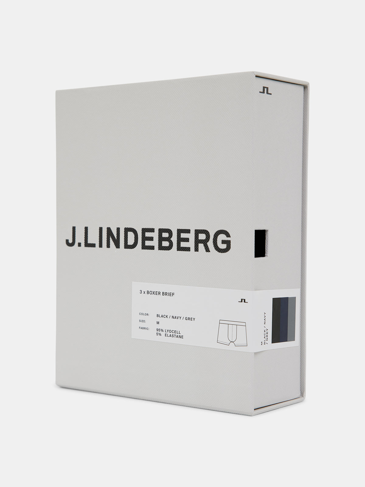 Bridge Lyocell Boxer in Multicolour Black by J.Lindeberg