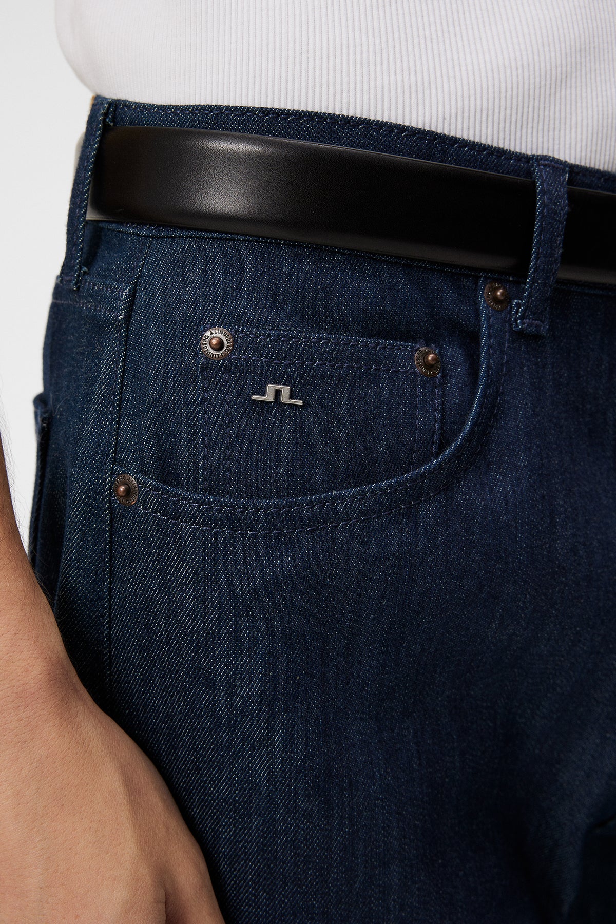 Cody Rawtech Regular Jeans in Dark Blue by J.Lindeberg