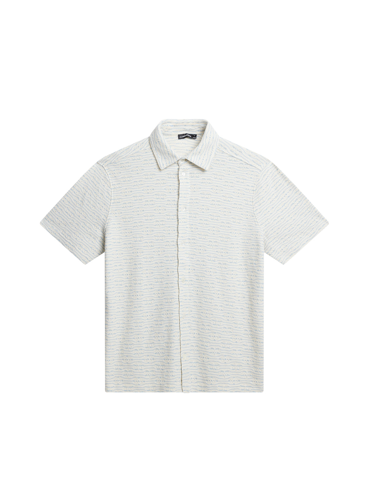 Torpa Structure Shirt in Chambray Blue by J.Lindeberg